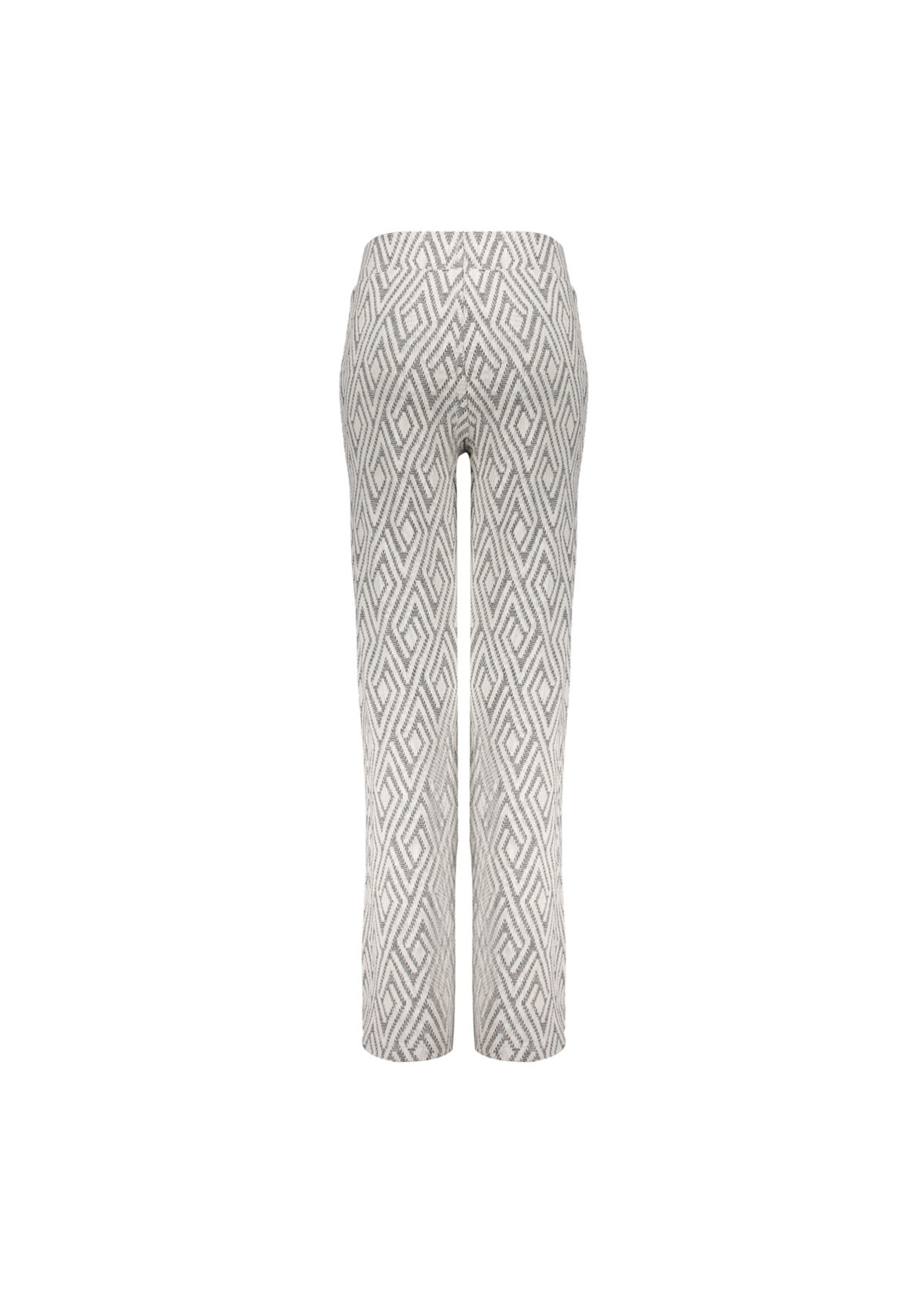 Geisha Broek jacquard 61102 - zwart /wit