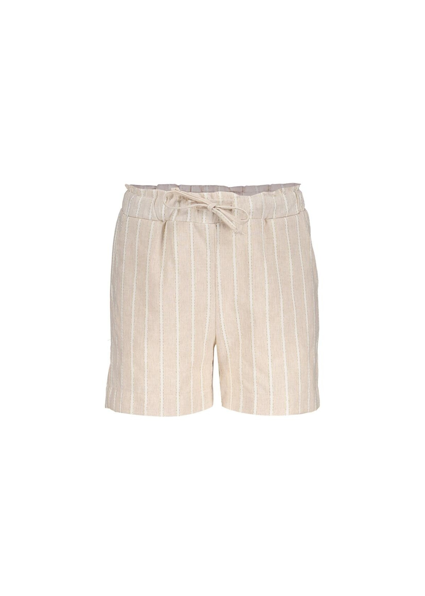 Geisha Korte broek lurex stripe  61185 - ecru