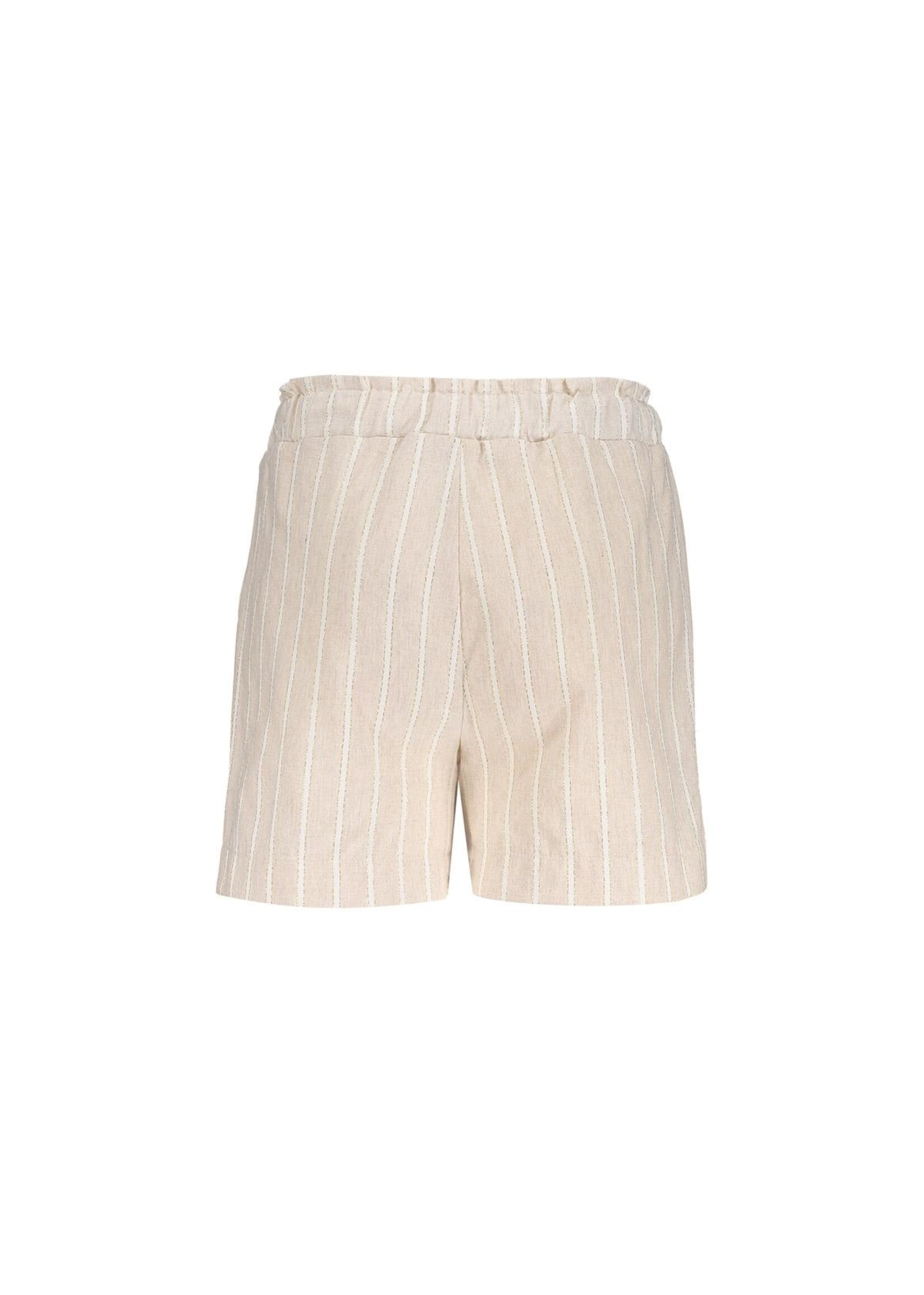 Geisha Korte broek lurex stripe  61185 - ecru