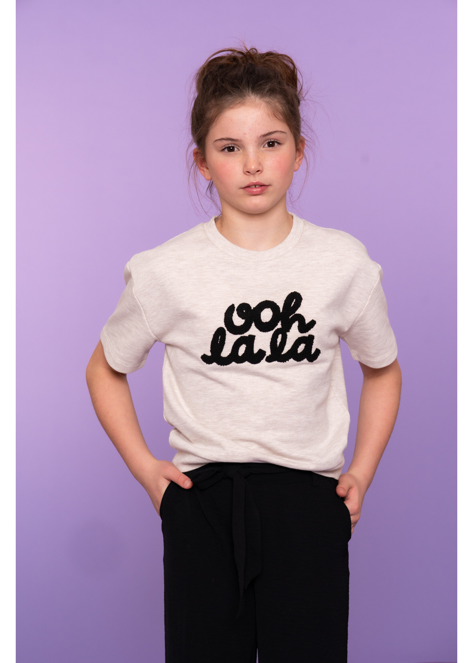 Geisha Sweater toweling ooh lala 62064 - beige