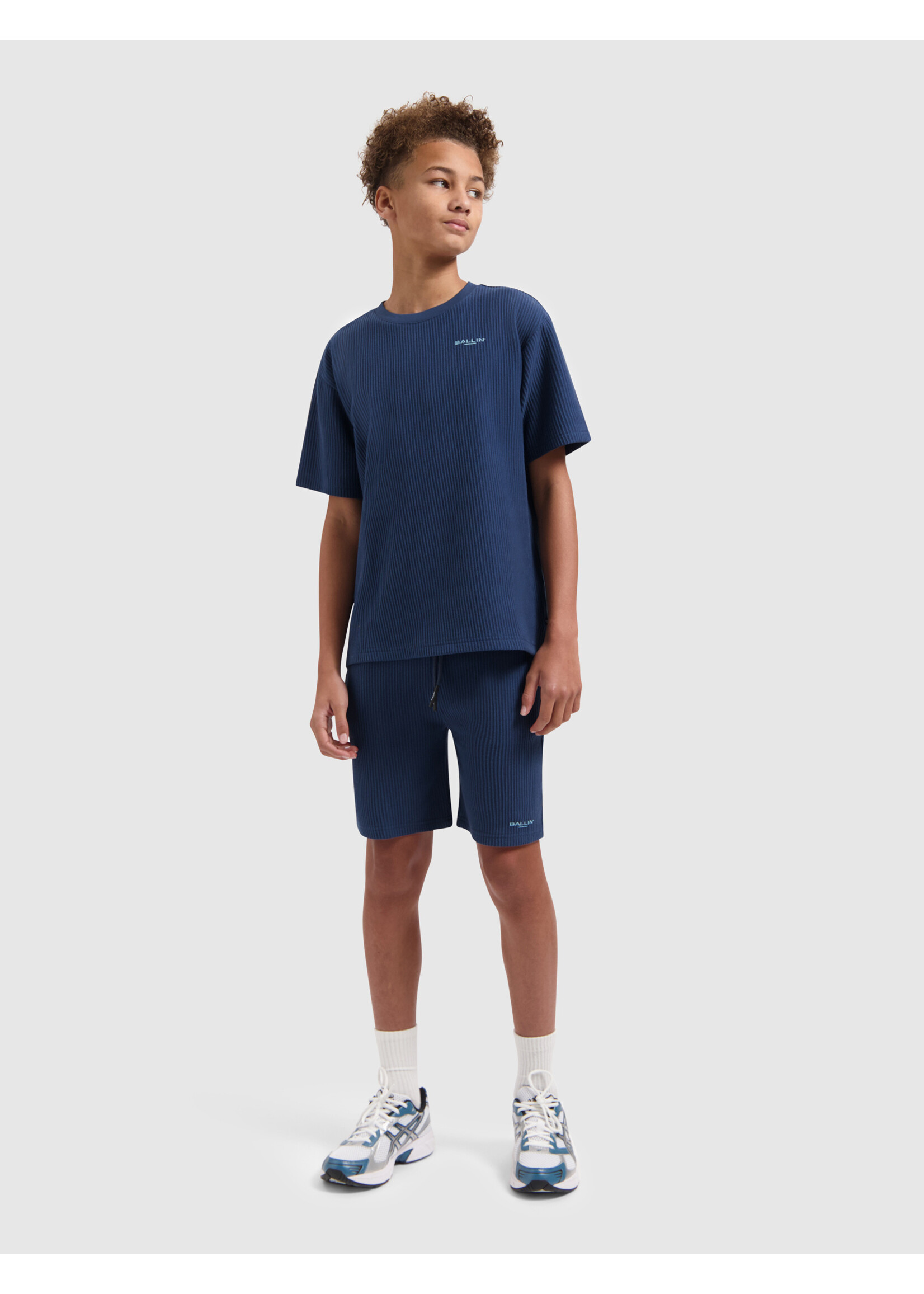 Ballin Short Vertical Stripes 26017544 - Navy