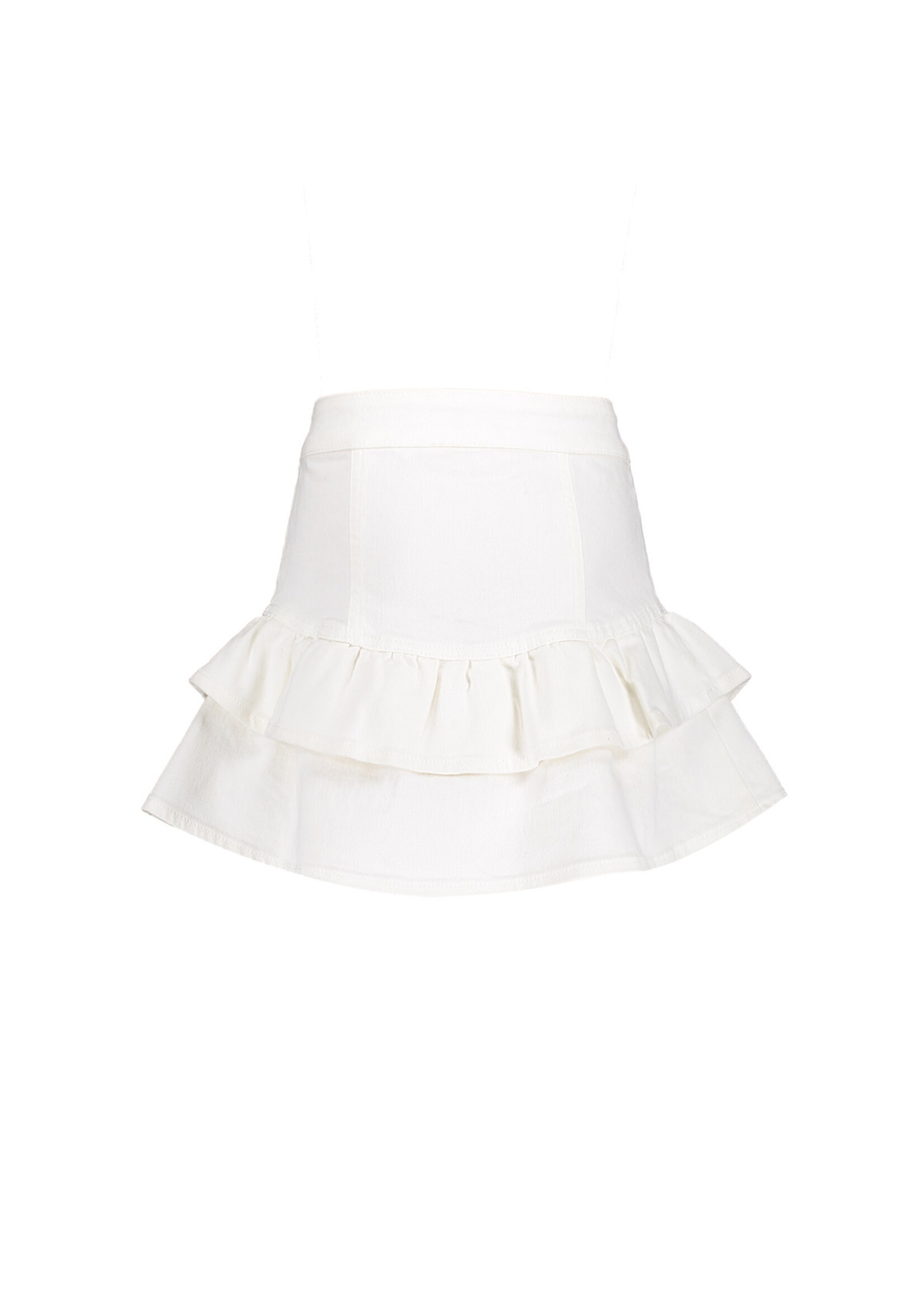 Frankie & Liberty Spijkerrok FL26011 - wit denim washed