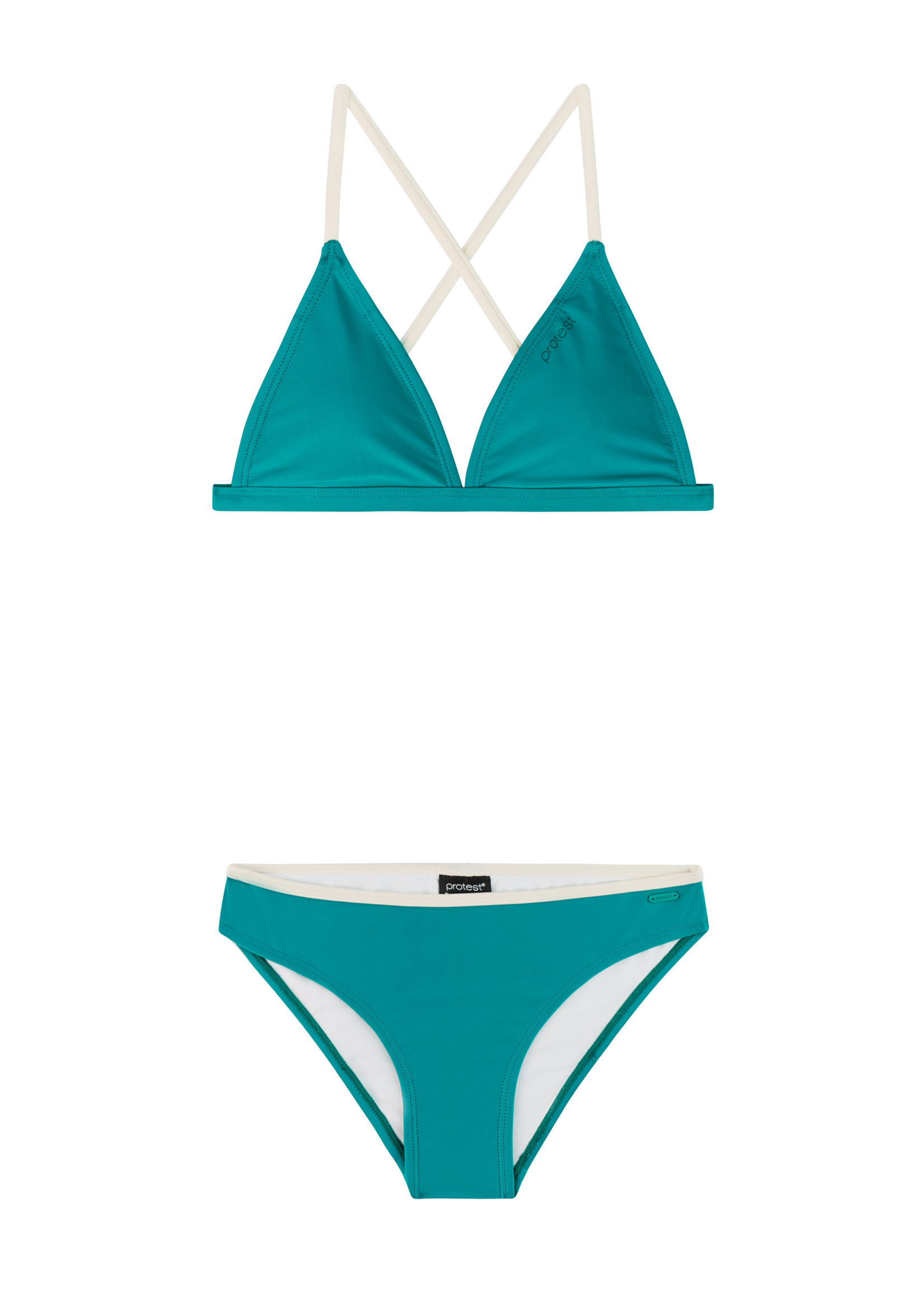 Protest Bikini Julas JR Triangle bikini (72961026) - peacock green
