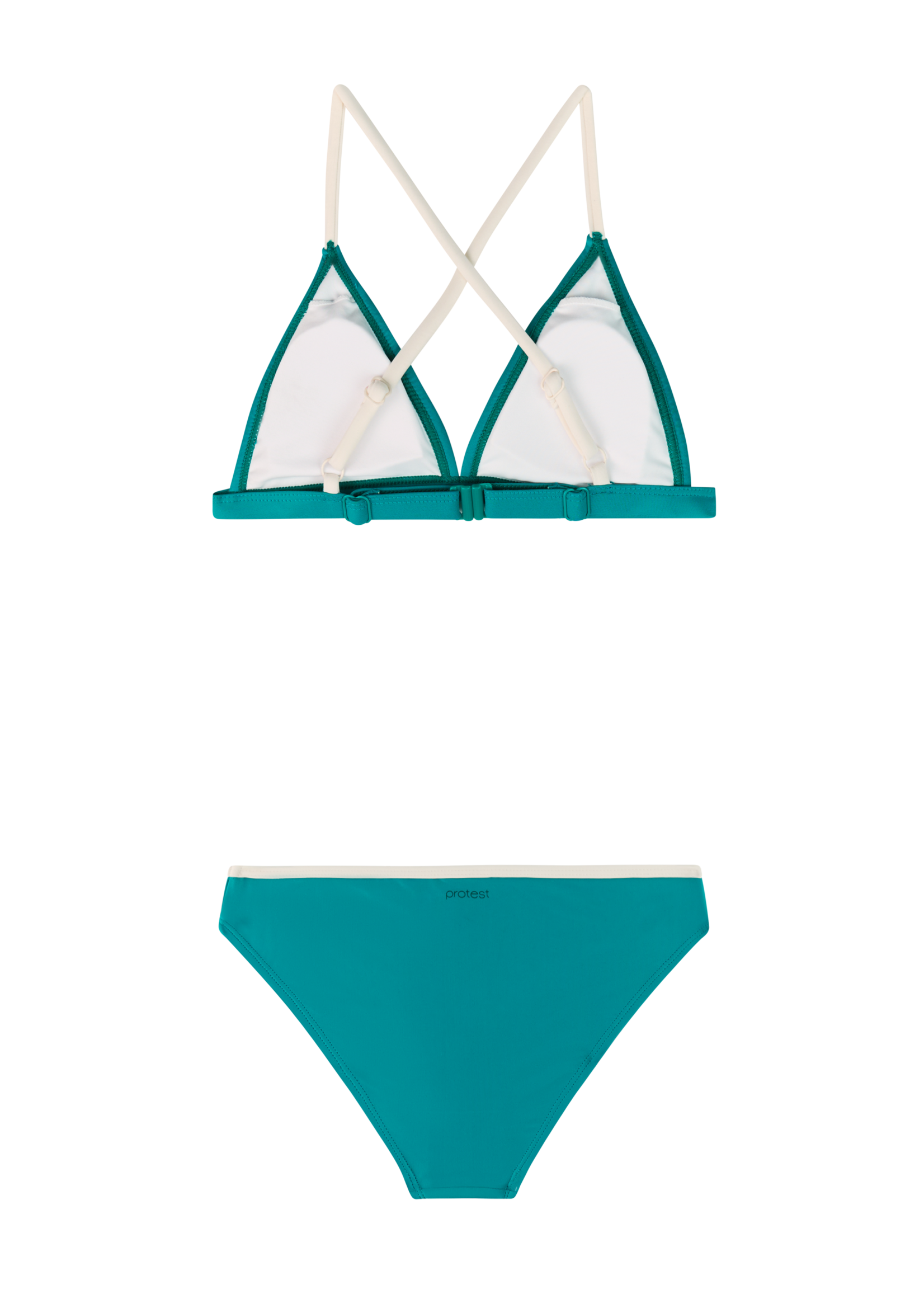 Protest Bikini Julas JR Triangle bikini (72961026) - peacock green
