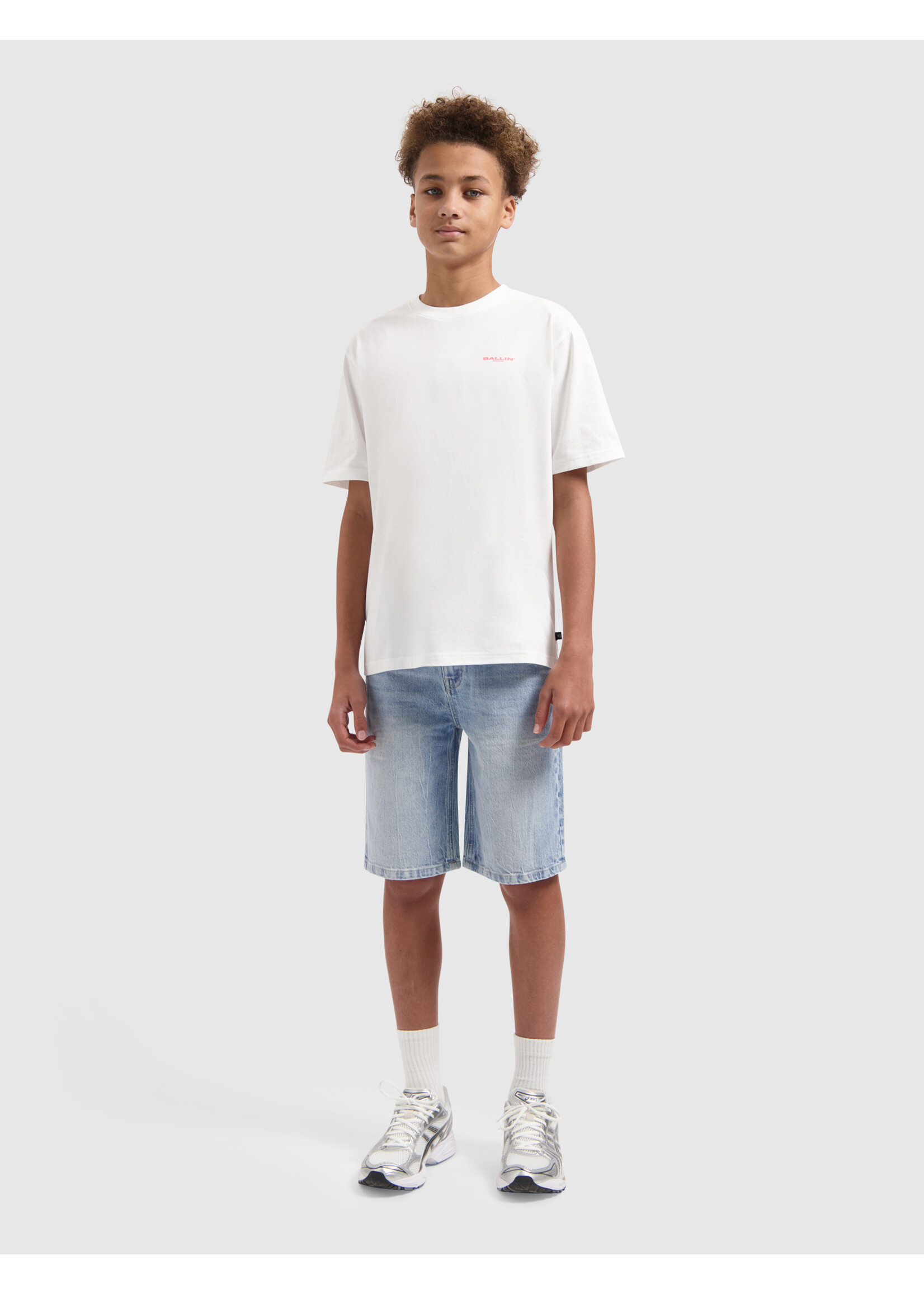 Ballin T-Shirt Surf Tour 26017132 - Wit