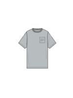 Malelions Malelions Junior Waffle T-Shirt (MJB30026001) - oceaan grijs