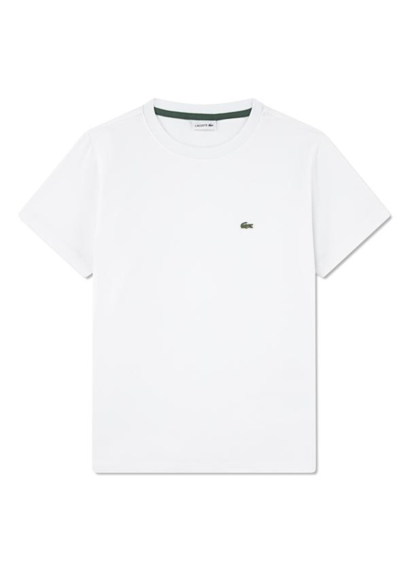Lacoste Basis T-shirt  947025-W8L - wit