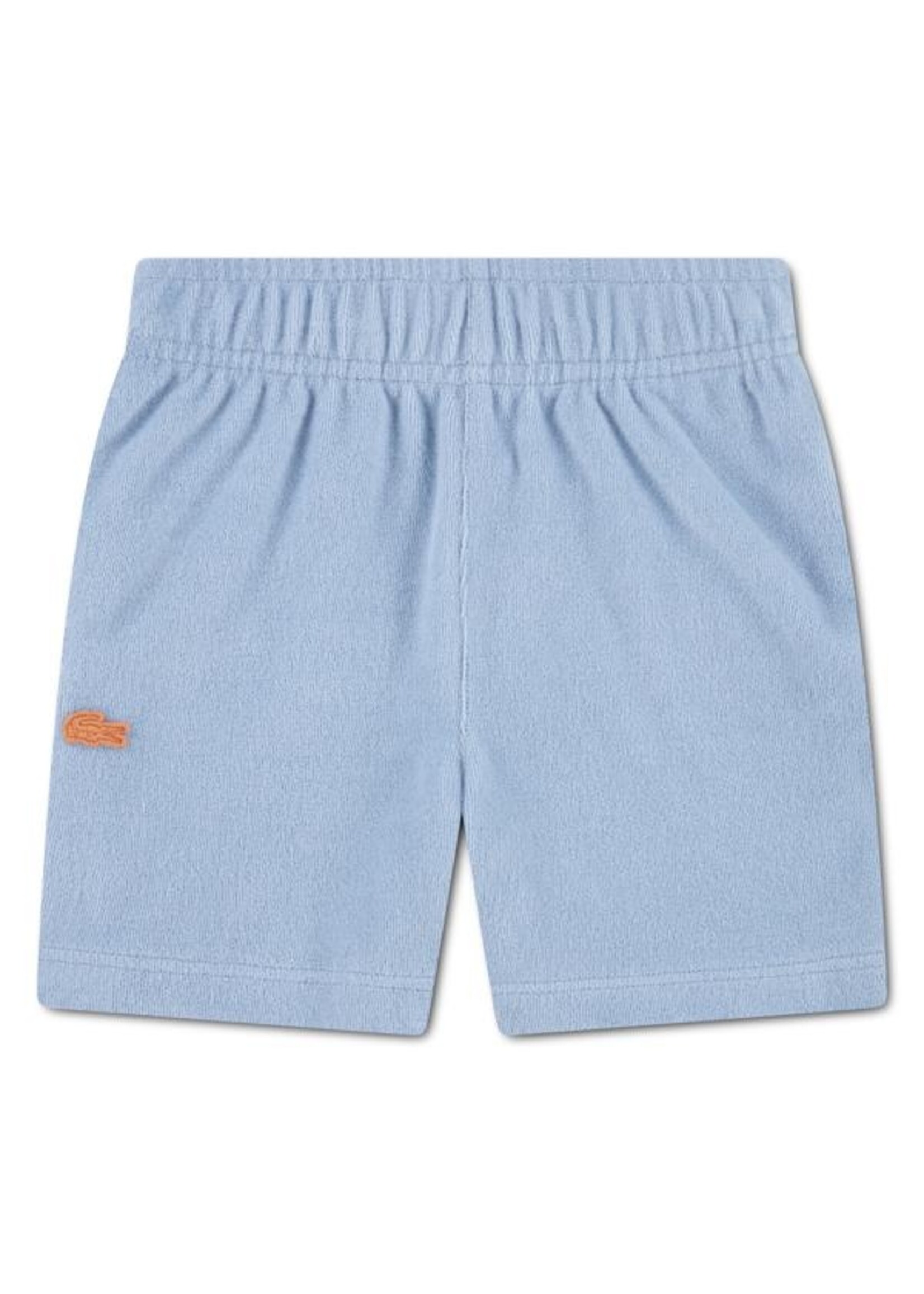 Lacoste Korte joggingbroek  947548 UJD - lichtblauw badstof