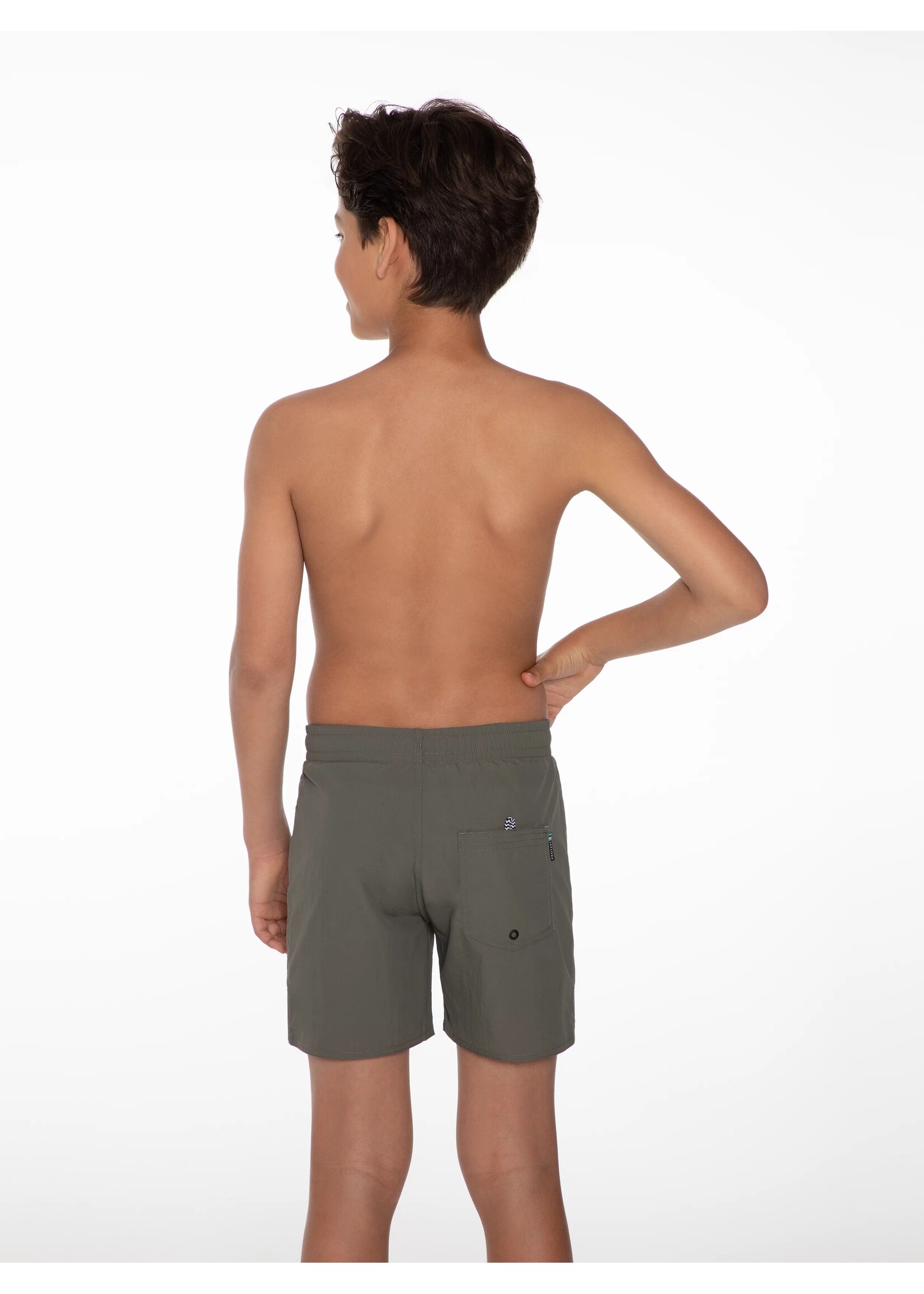 Protest Zwembroek CULTURE JR beachshort (2810000) - grey green