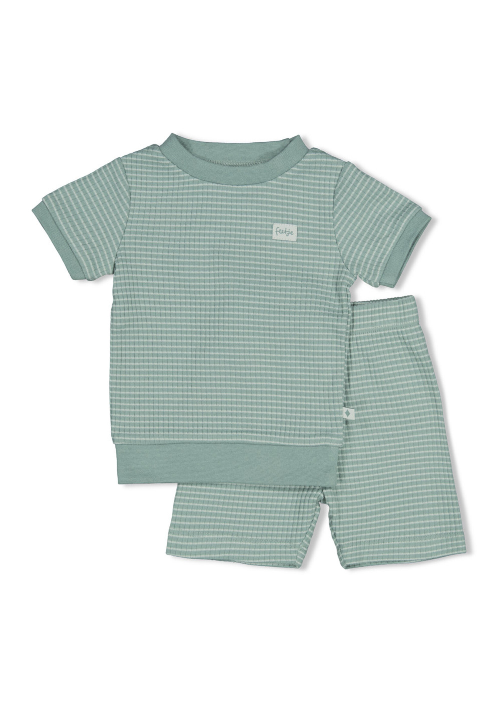 Feetje Pyjama Feetje pyjama 305581 - Zeegroen