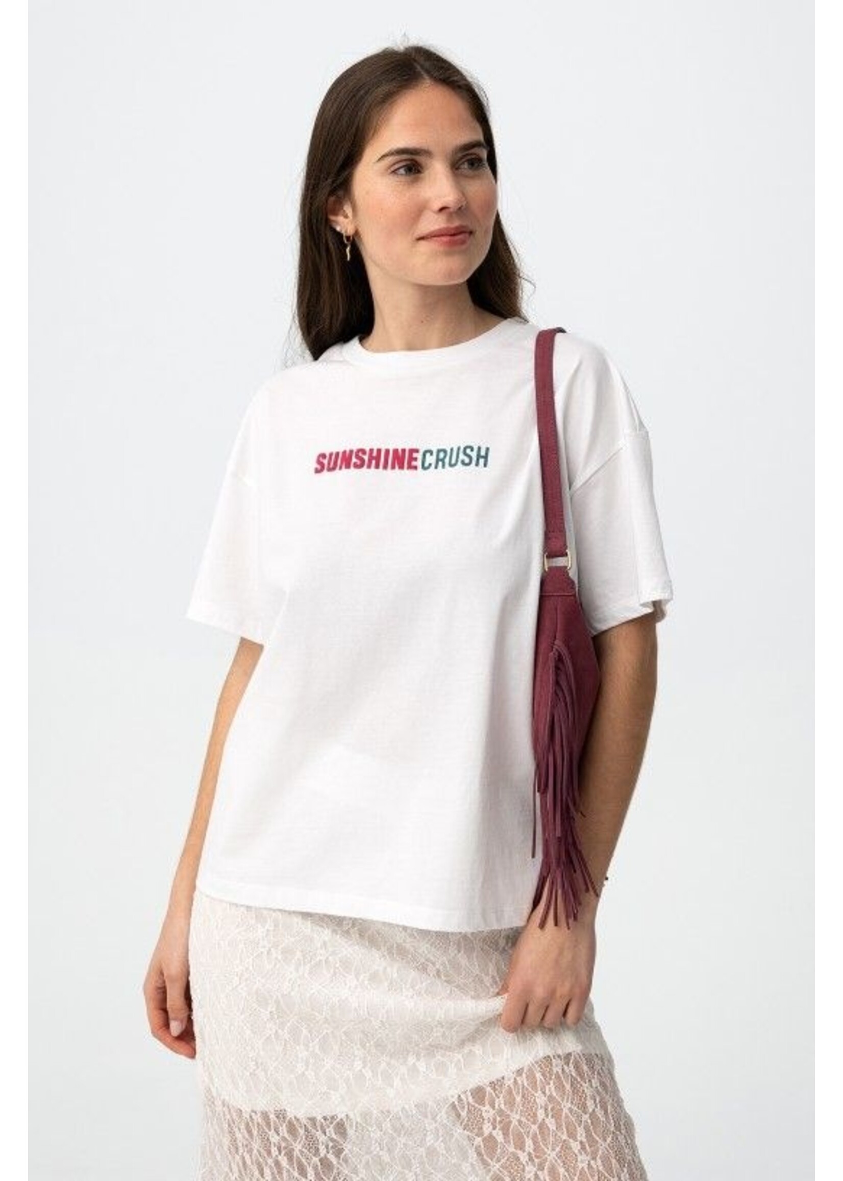 Tiffosi T-Shirt Stroll 10065668 - Wit