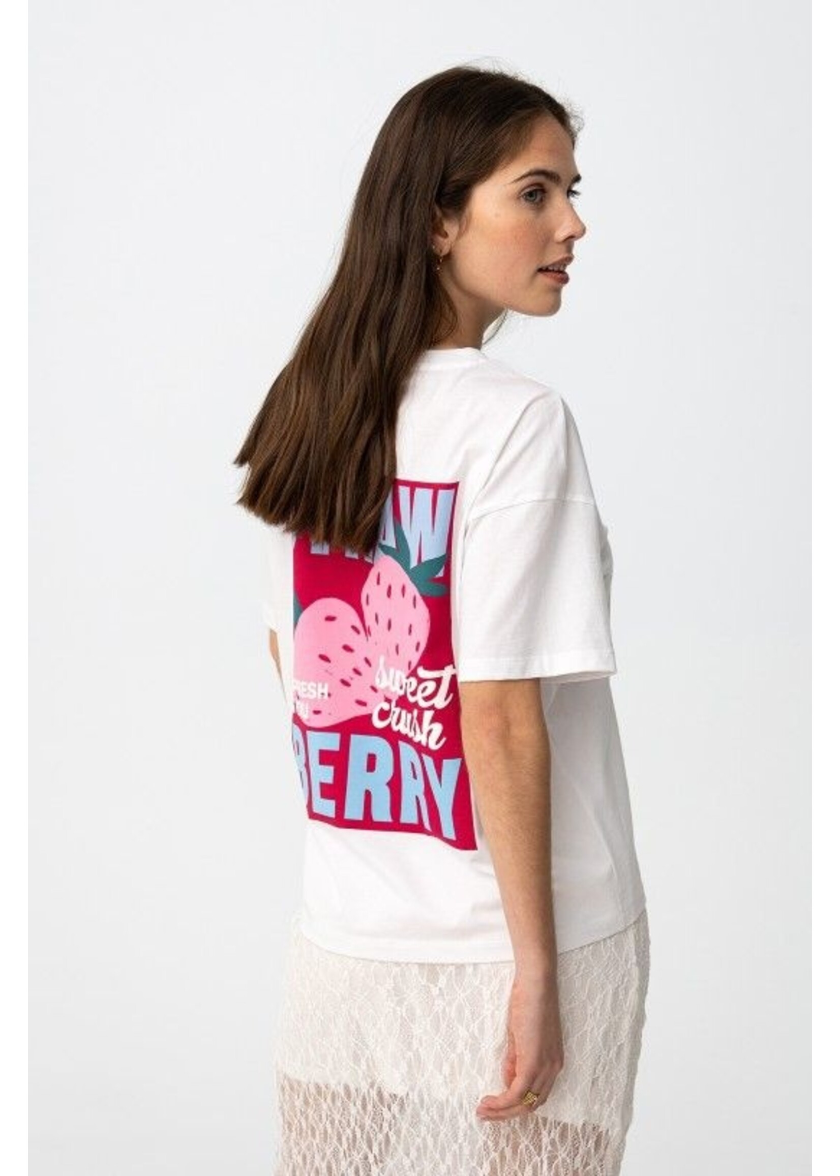 Tiffosi T-Shirt Stroll 10065668 - Wit