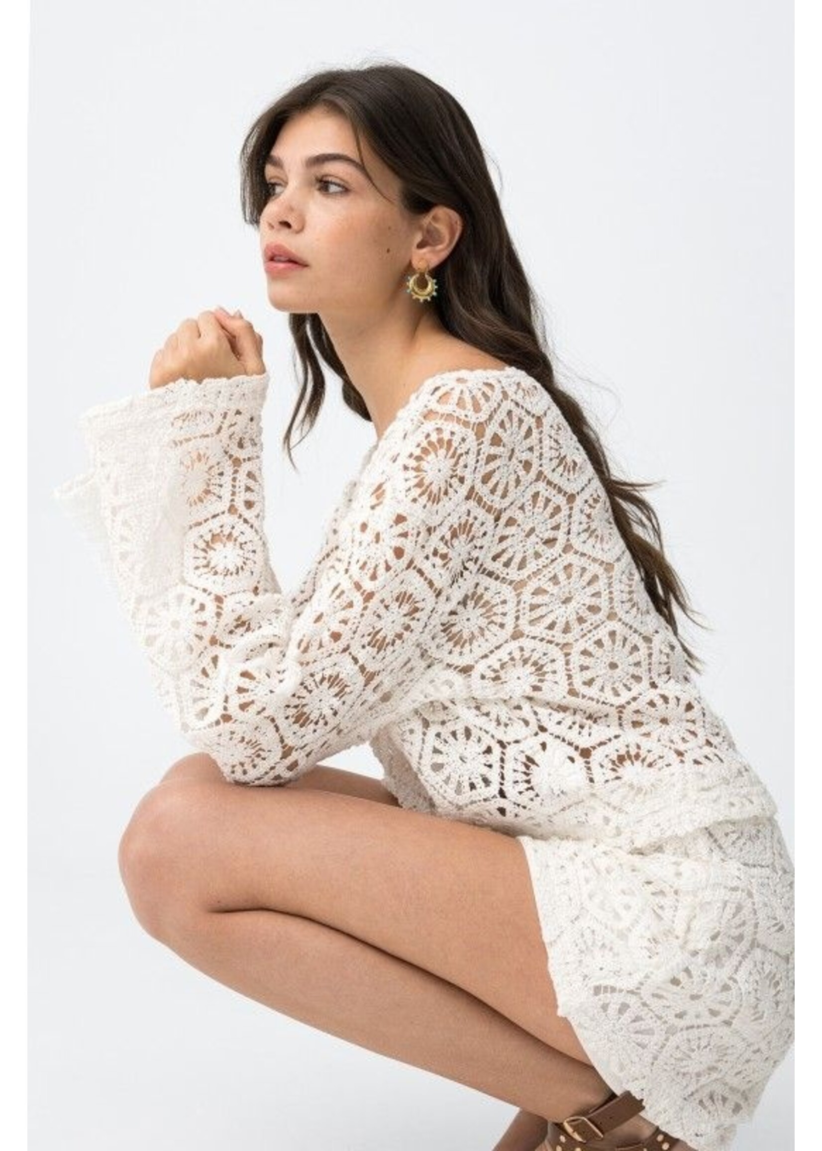 Tiffosi Shirt Baiao 16005539 - Wit