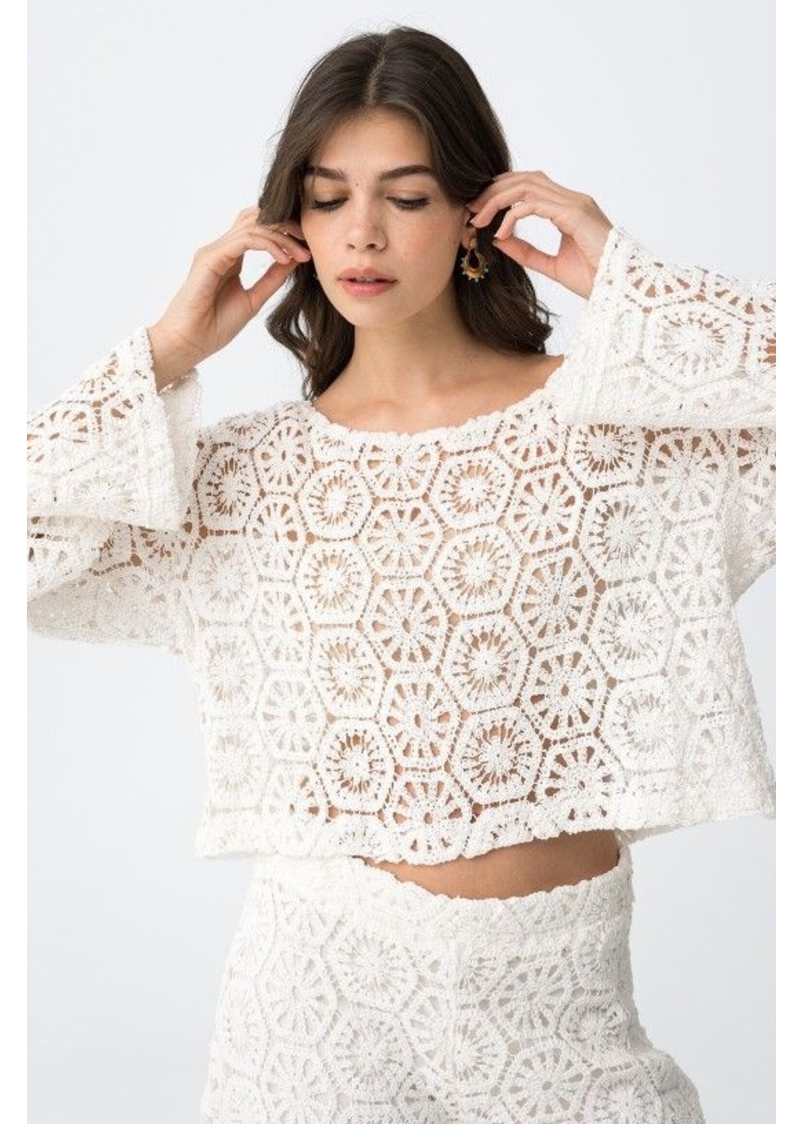 Tiffosi Shirt Baiao 16005539 - Wit