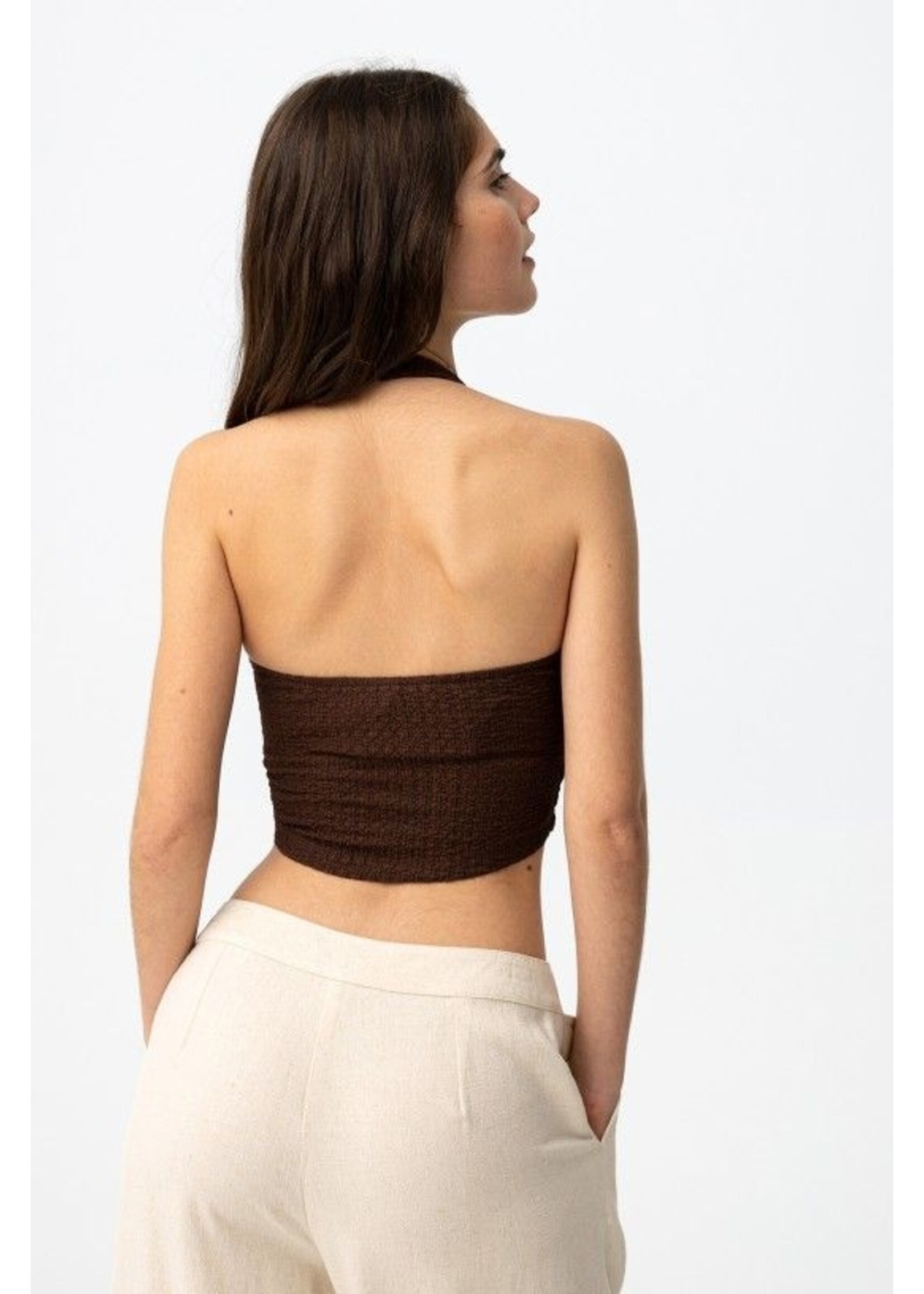 Tiffosi Top Fanny 10065524 - Chocolade bruin