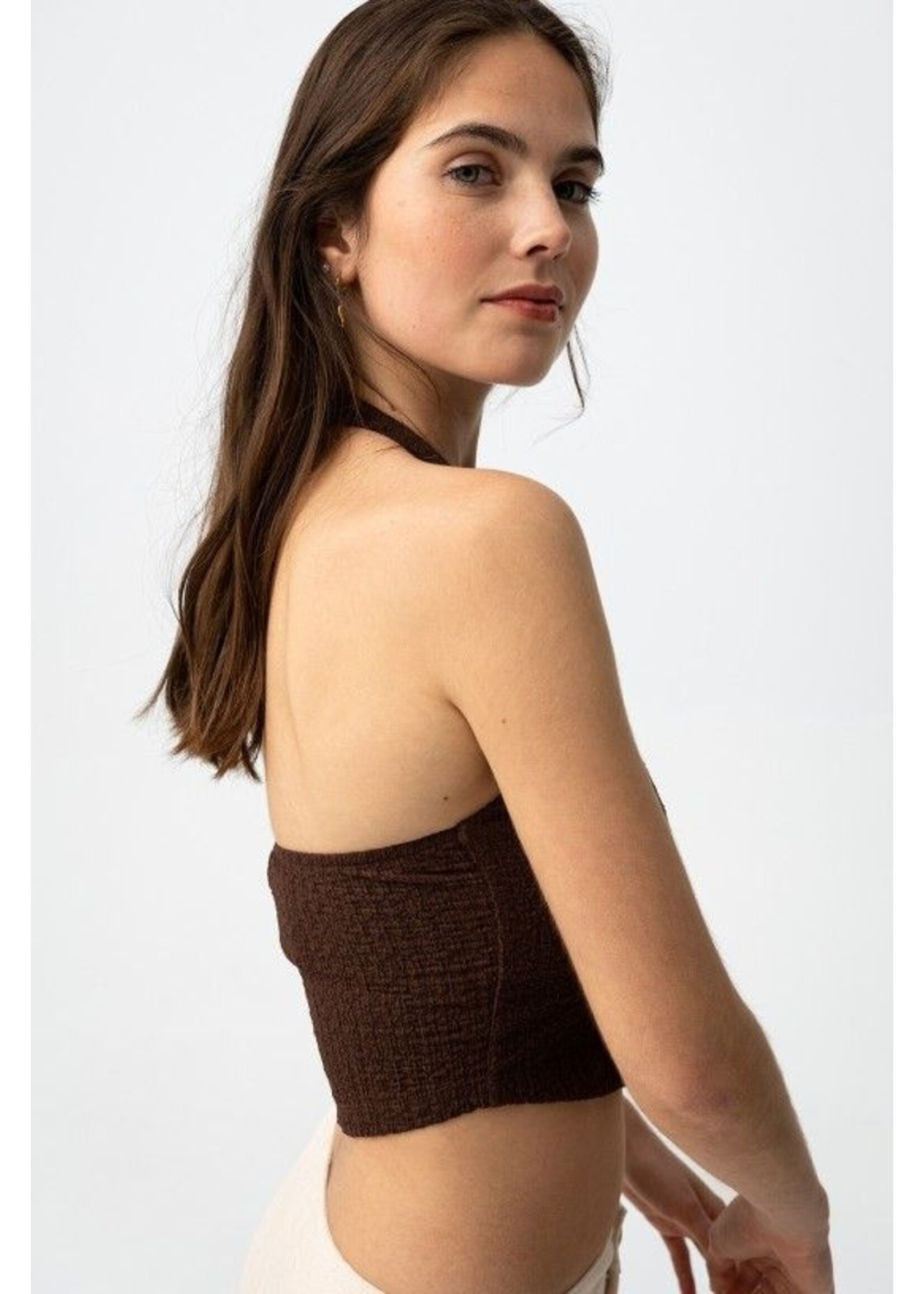 Tiffosi Top Fanny 10065524 - Chocolade bruin