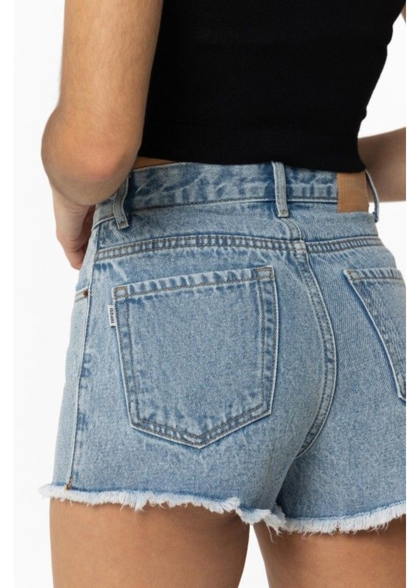 Tiffosi Short Jenna 10065118 - Light Blue Denim