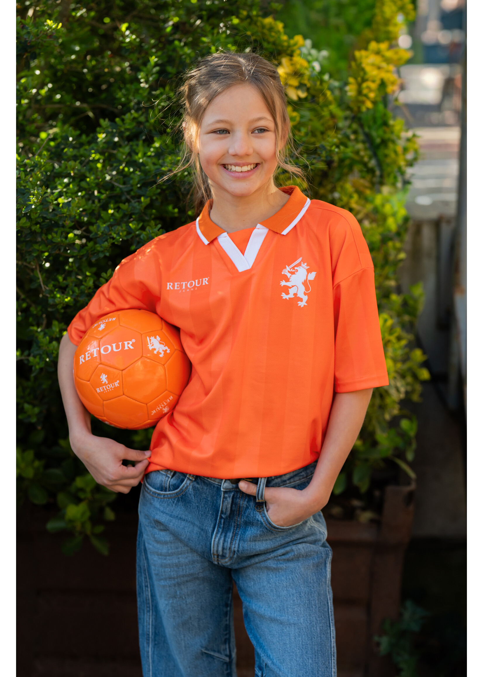 Retour Jeans T-Shirt Winner (RJB-062-230) - oranje