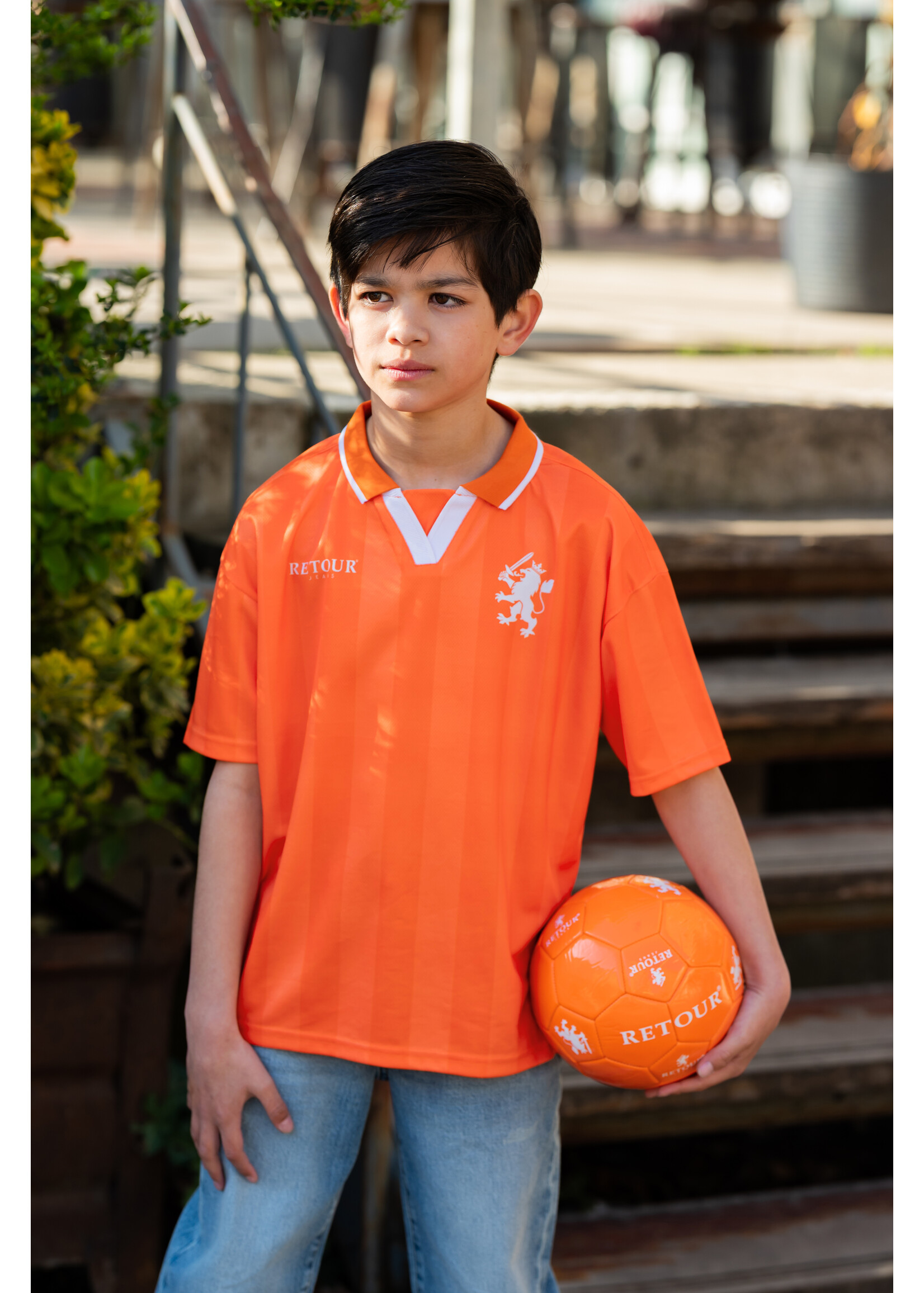 Retour Jeans T-Shirt Winner (RJB-062-230) - oranje