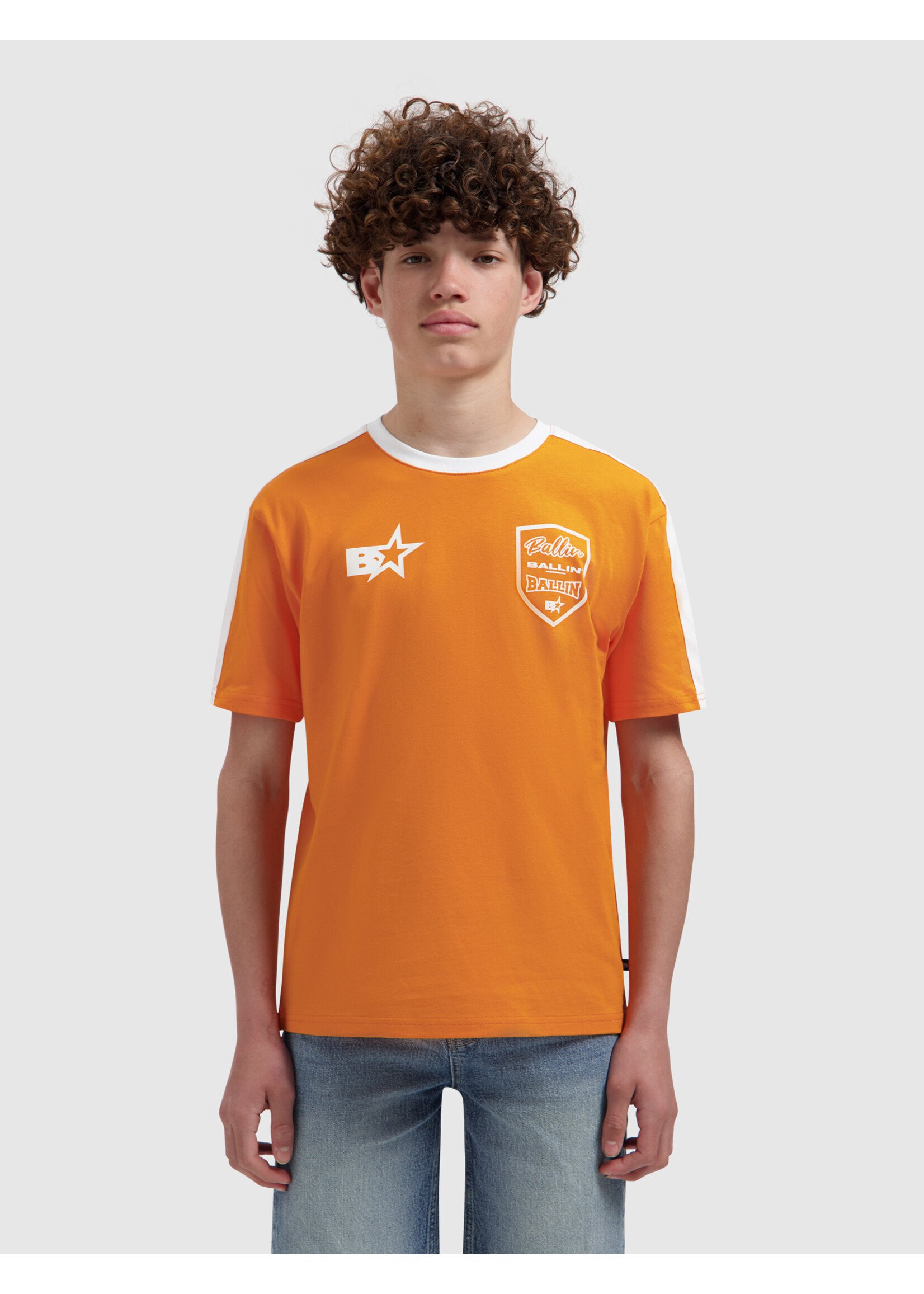 Ballin T-Shirt WK voetbal 26027101 - oranje