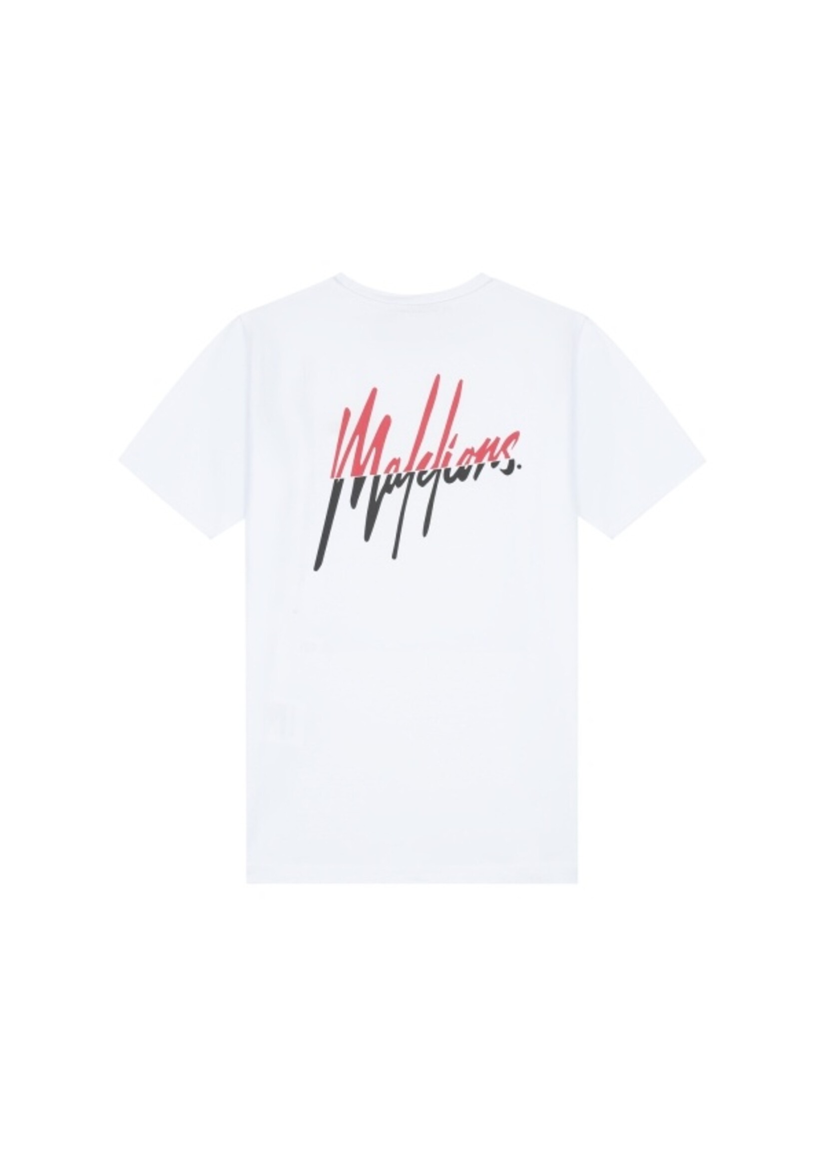 Malelions Malelions Junior Split T-Shirt (MJB30026007) - wit