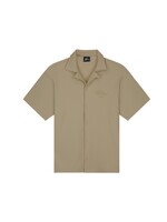 Malelions Malelions Junior Ribbed Script Shirt (MJB30026013) - olijf groen