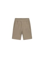 Malelions Malelions Junior Ribbed Script Shorts (MJB30026017) - olijf groen