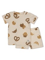 Feetje Feetje pyjama Cosy Crumbs 50500093 - Offwhite