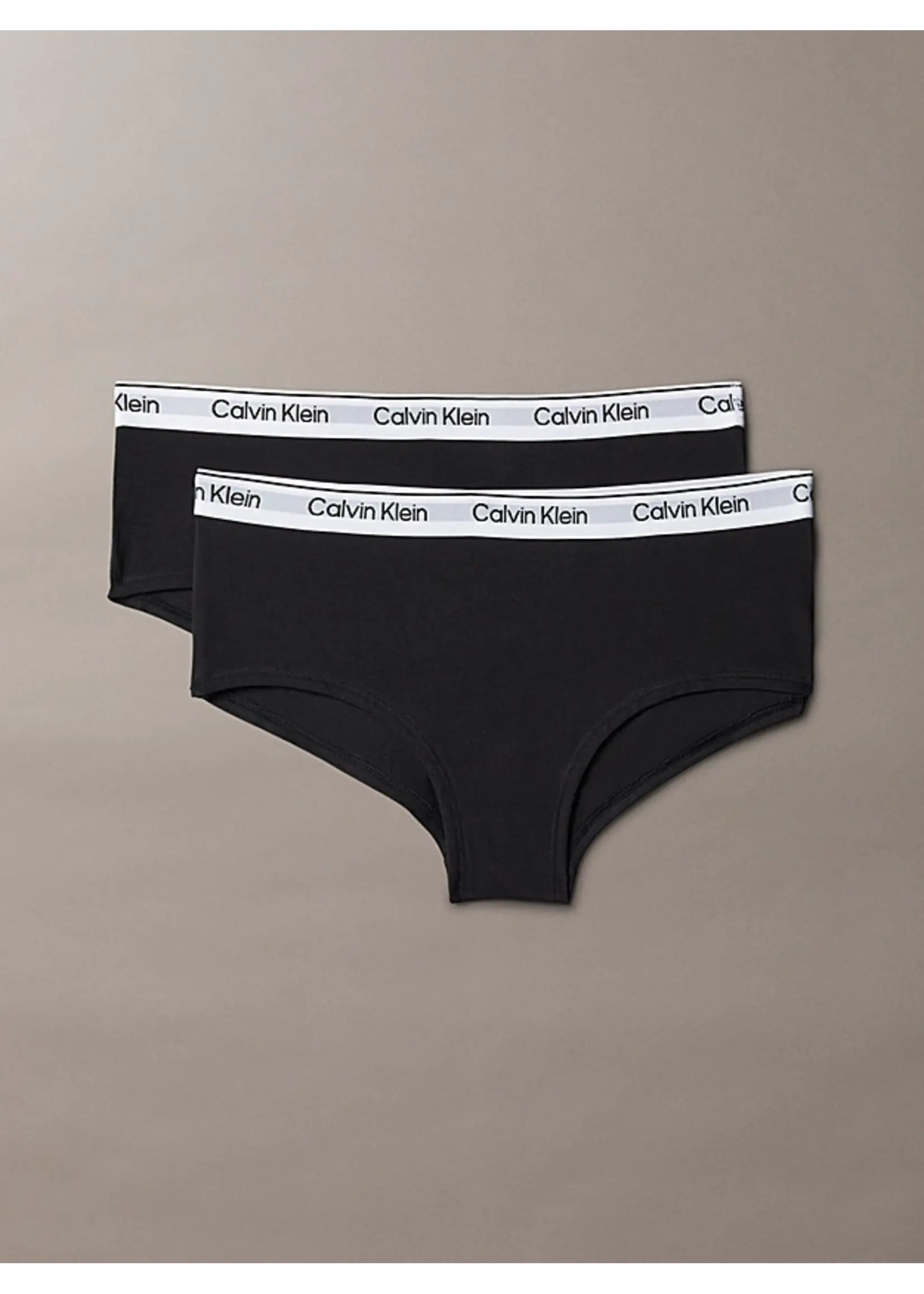 Calvin Klein G80G8007270R8 - 2PK SHORTY - zwart