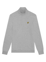 Lyle & Scott Quarter Zip trui MLB2003V - licht grijs gemêleerd D24
