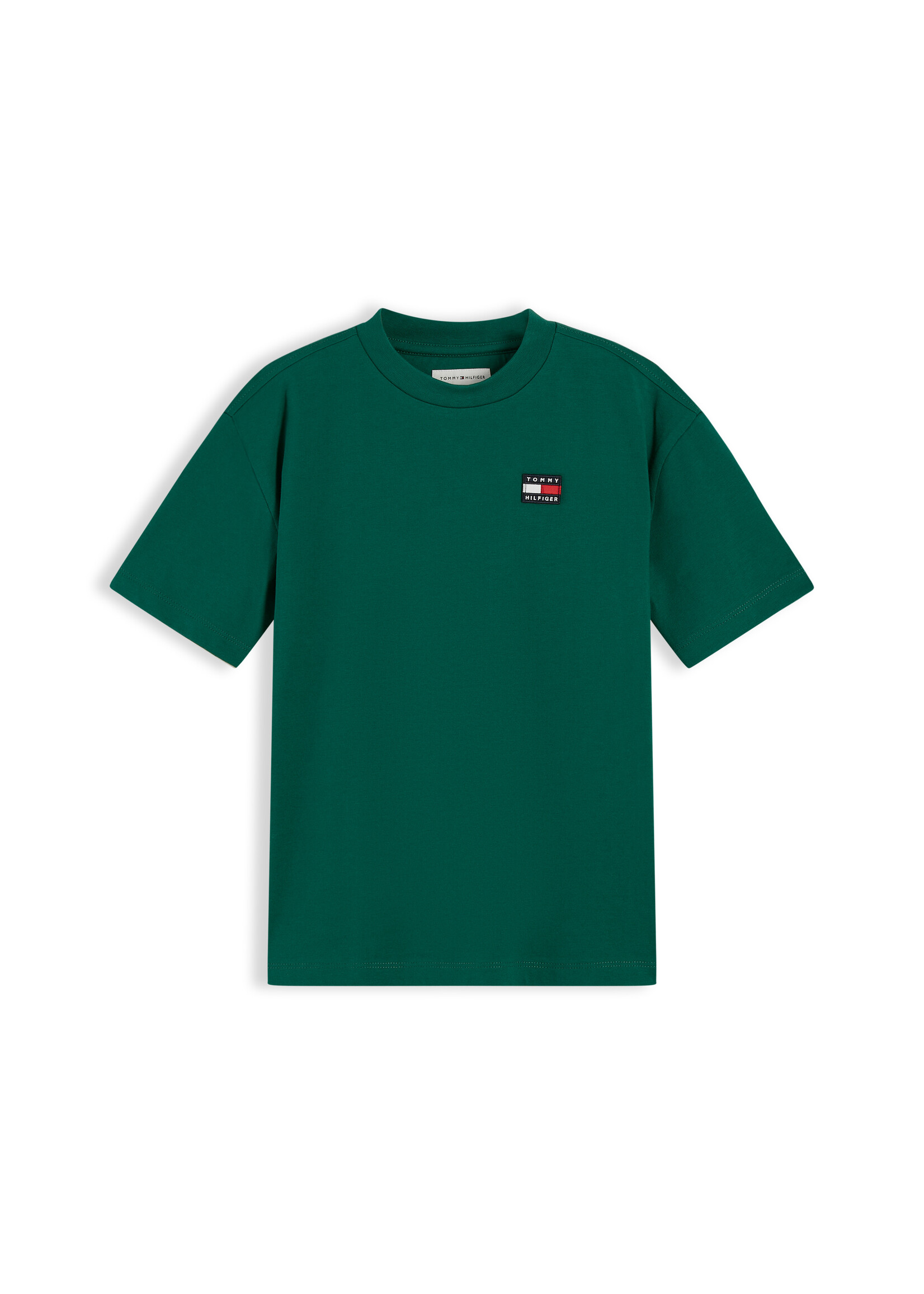 Tommy Hilfiger T-shirt KS0KS00770L6N - FLAG HERITAGE TEE SS - groen