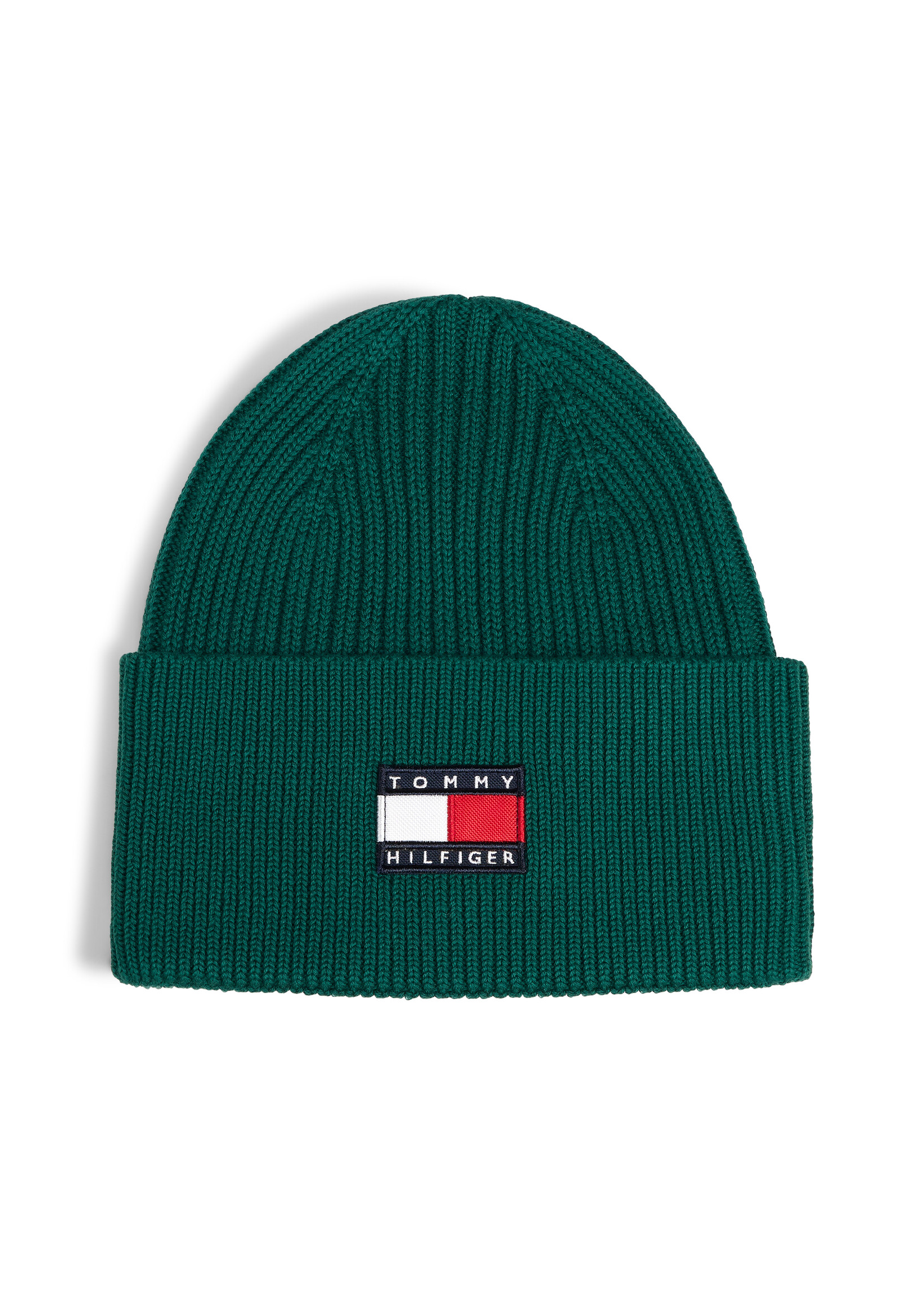 Tommy Hilfiger Beanie KA0KA00119L6N - HERITAGE FLAG BEANIE - groen