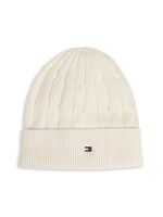 Tommy Hilfiger Beanie  KA0KA00101Z00 - ESSENTIAL CABLE BEANIE - beige