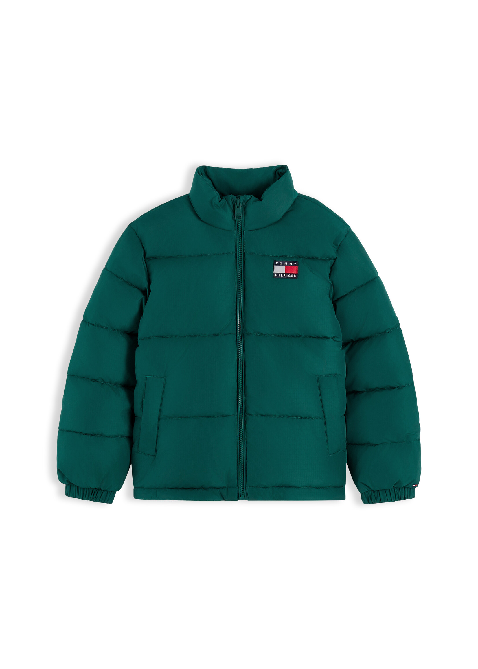 Tommy Hilfiger Jas KB0KB10706L6N - NEW ESSENTIAL PUFFER JACKET - groen