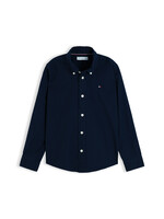 Tommy Hilfiger Overhemd KB0KB10192C1G - FLAG OXFORD SHIRT - donkerblauw