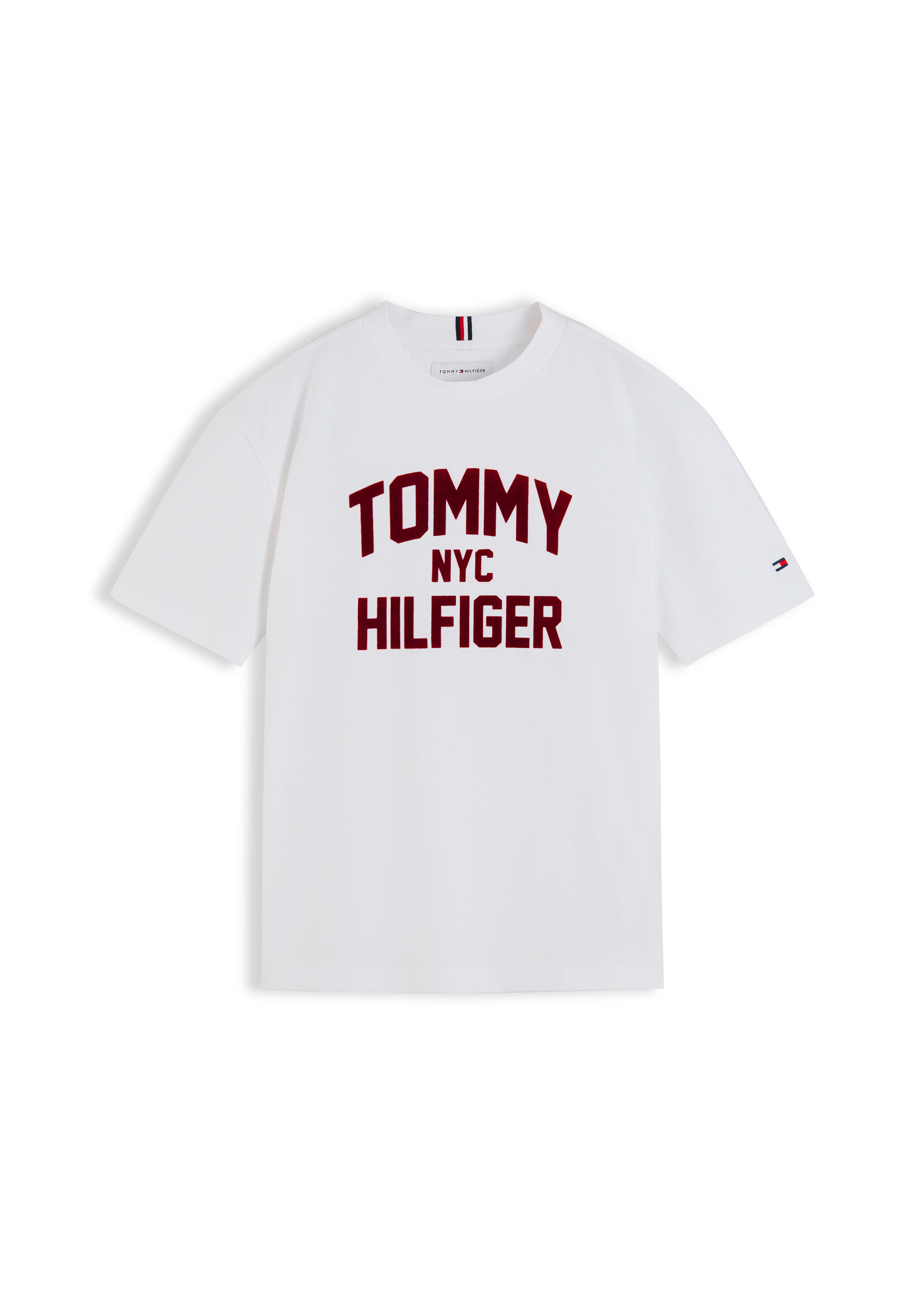 Tommy Hilfiger T-shirt KB0KB10641YBR - BRAND LOVE SS - wit