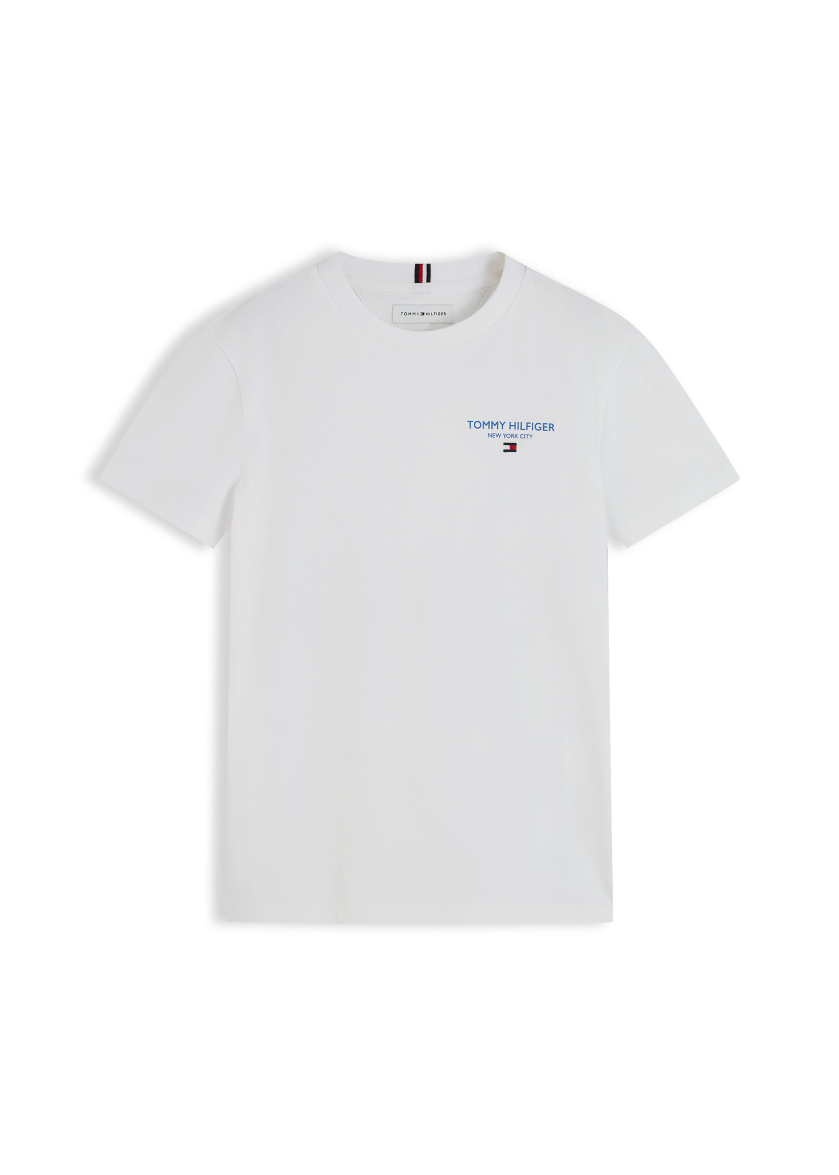 Tommy Hilfiger T-shirt KB0KB10646YBR - ESSENTIAL LOGO TEE SS - wit