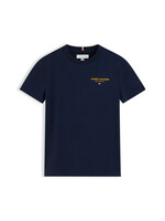 Tommy Hilfiger T-shirt KB0KB10646C1G - ESSENTIAL LOGO TEE SS - donkerblauw