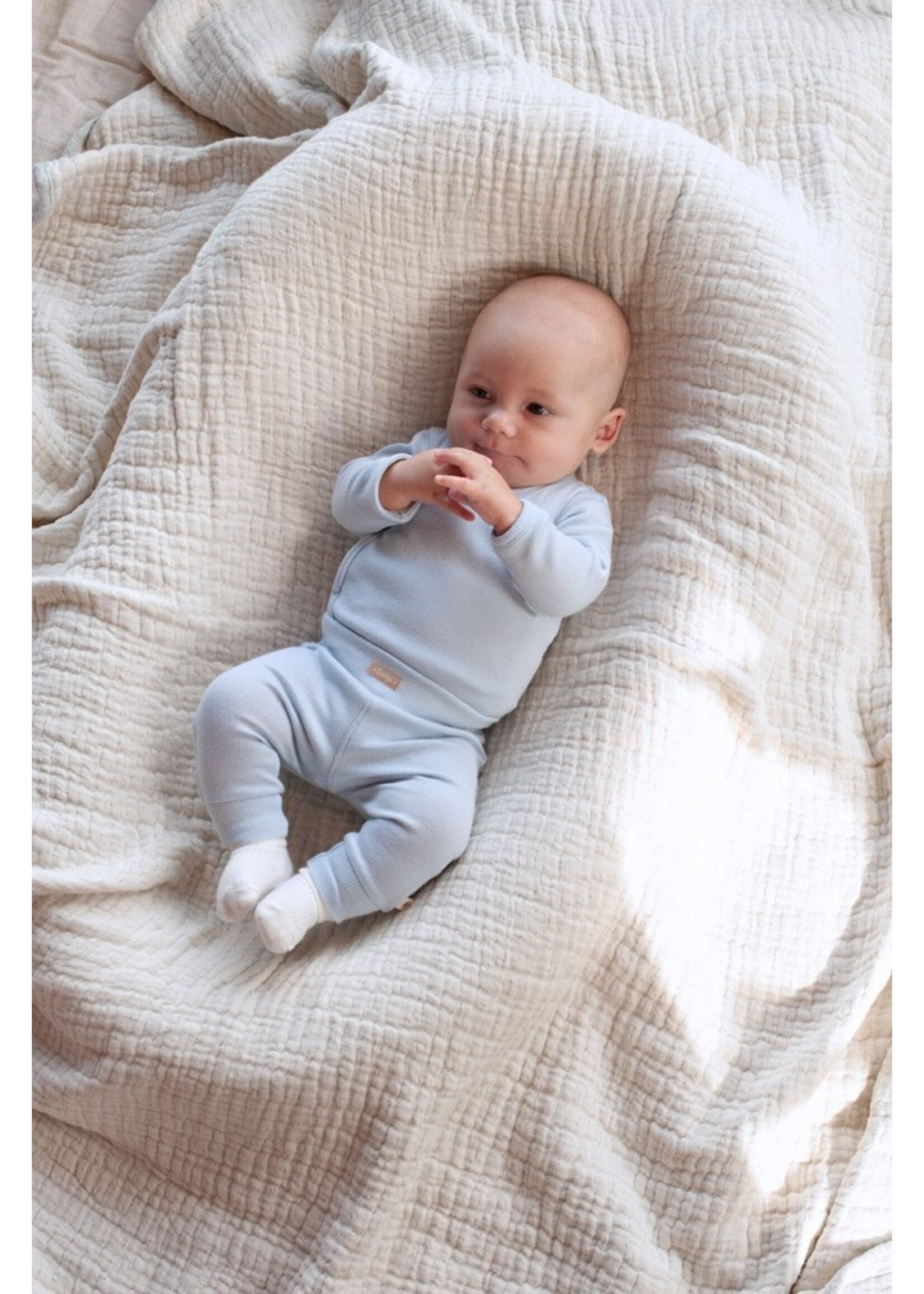 Feetje Broek rib	52202519 - blauw