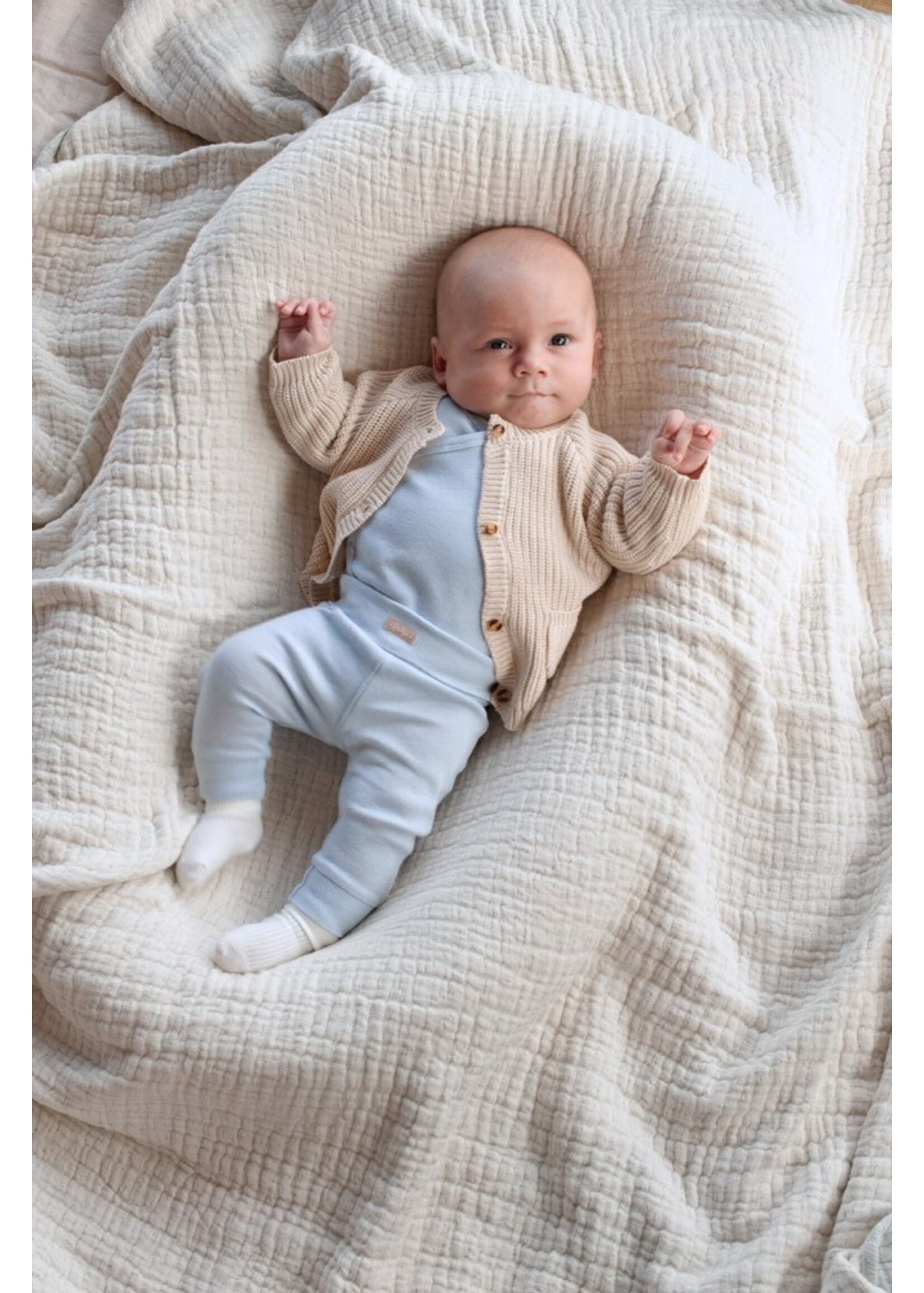 Feetje Broek rib	52202519 - blauw