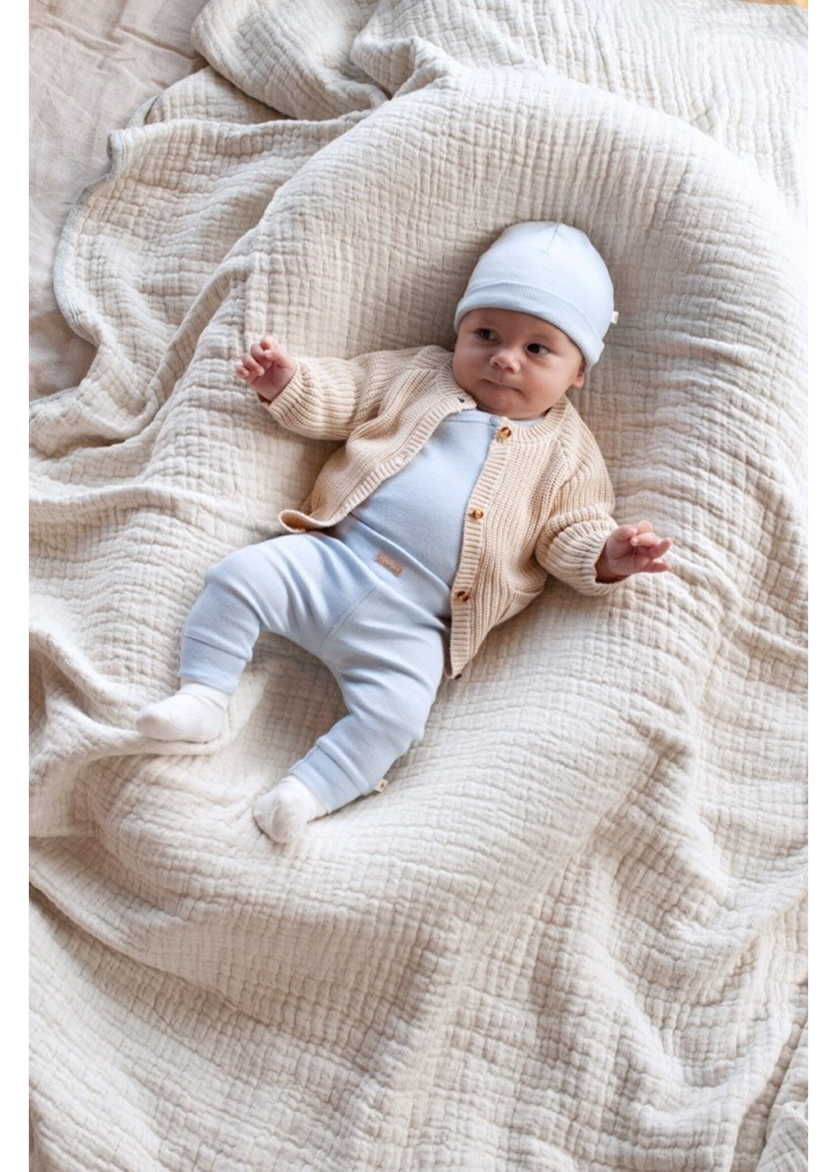 Feetje Broek rib	52202519 - blauw