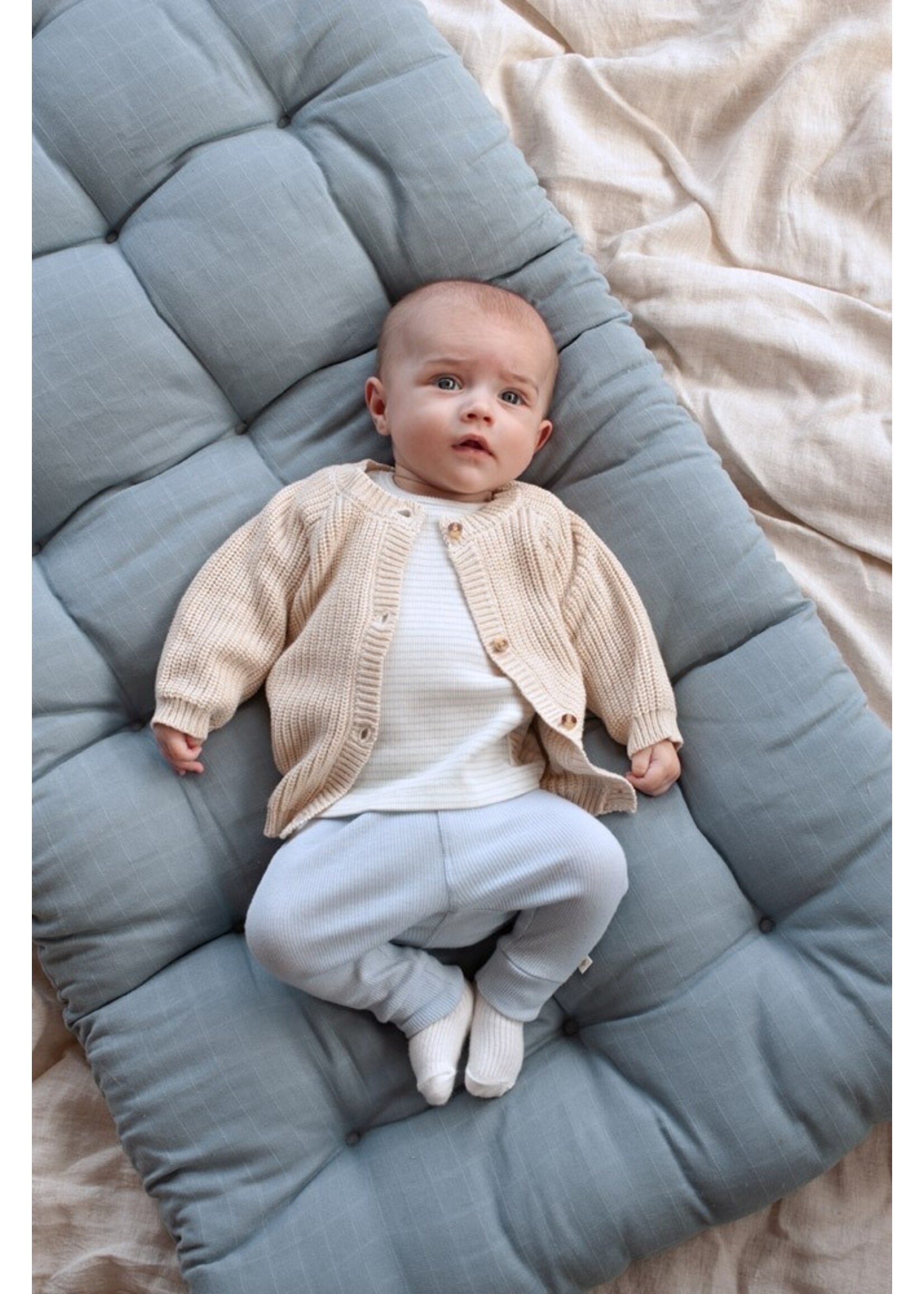 Feetje Broek rib	52202519 - blauw