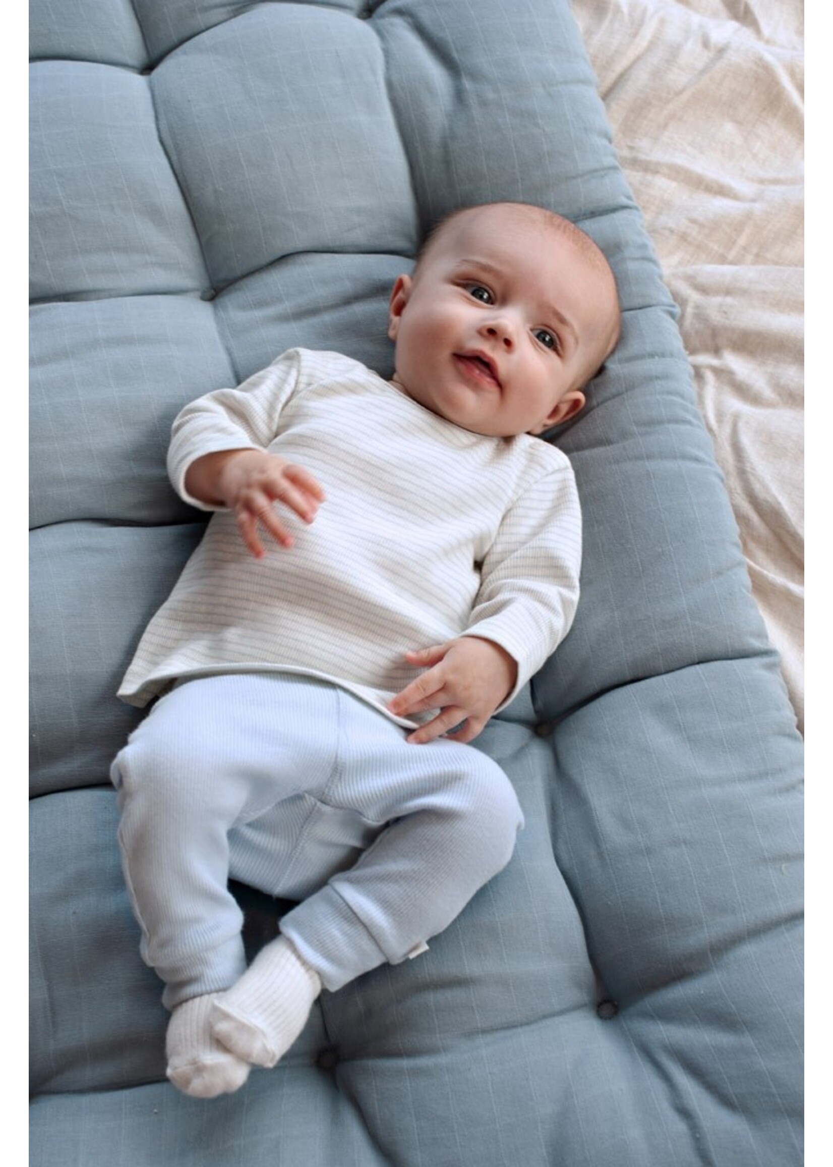 Feetje Broek rib	52202519 - blauw