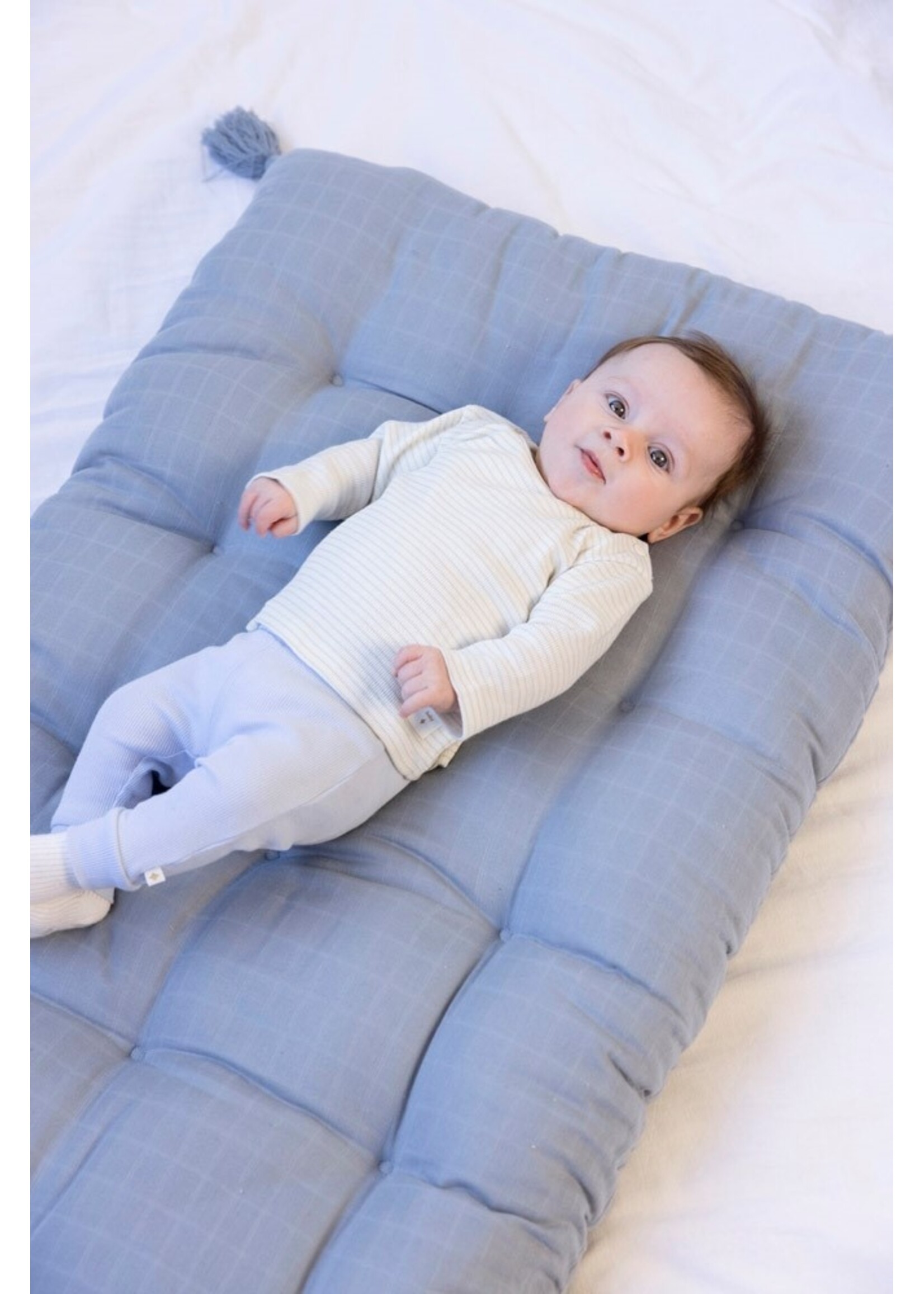 Feetje Broek rib	52202519 - blauw