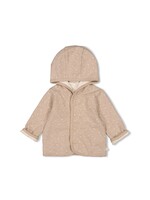 Feetje Jasje, omkeerbaar, 51800322 - taupe melange