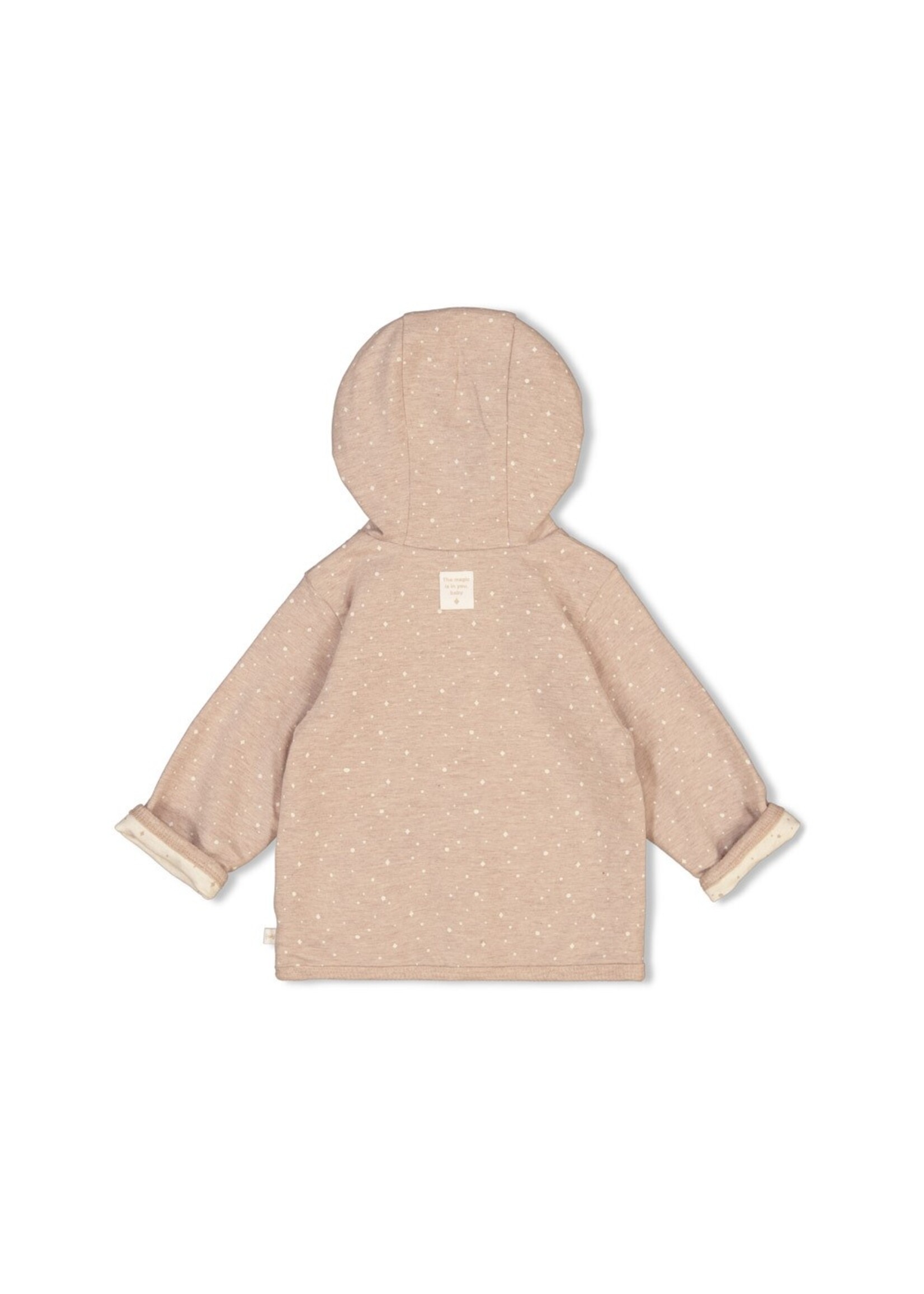 Feetje Jasje, omkeerbaar, 51800322 - taupe melange