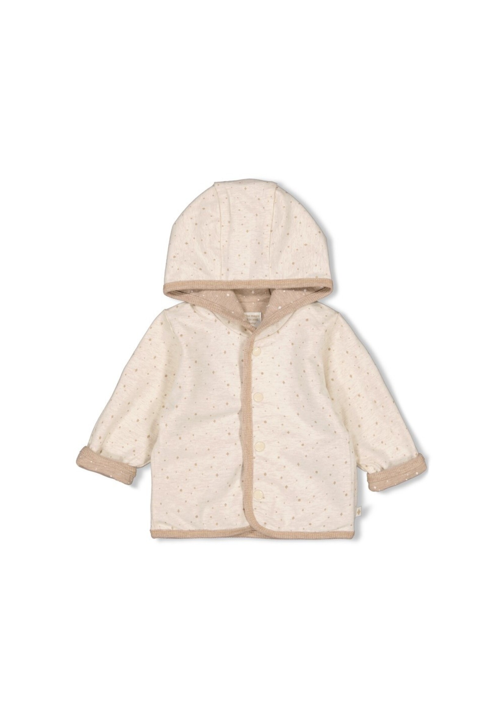 Feetje Jasje, omkeerbaar, 51800322 - taupe melange