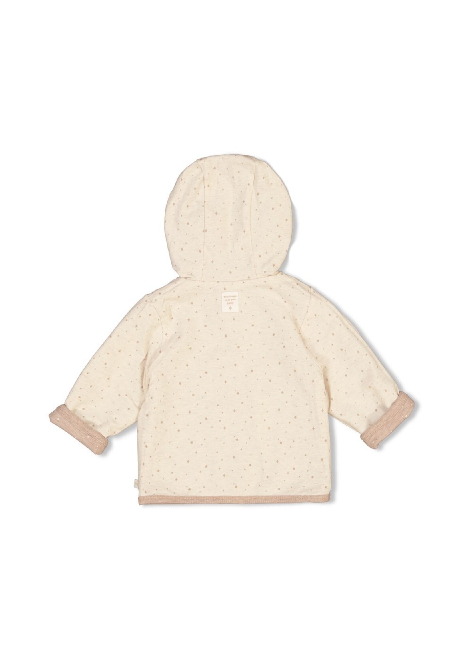 Feetje Jasje, omkeerbaar, 51800322 - taupe melange