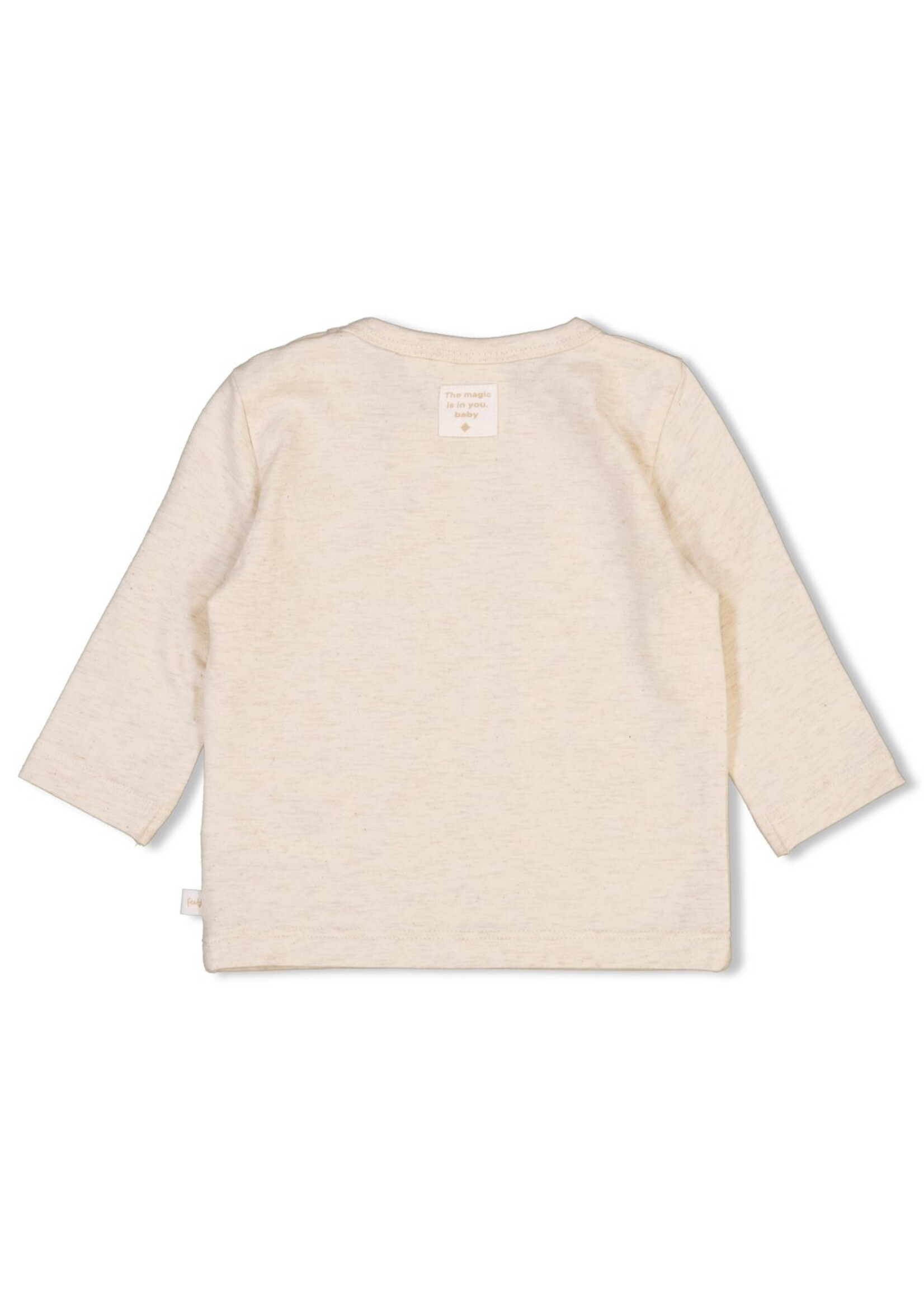 Feetje Shirt 51602277- roomwit gemelleerd