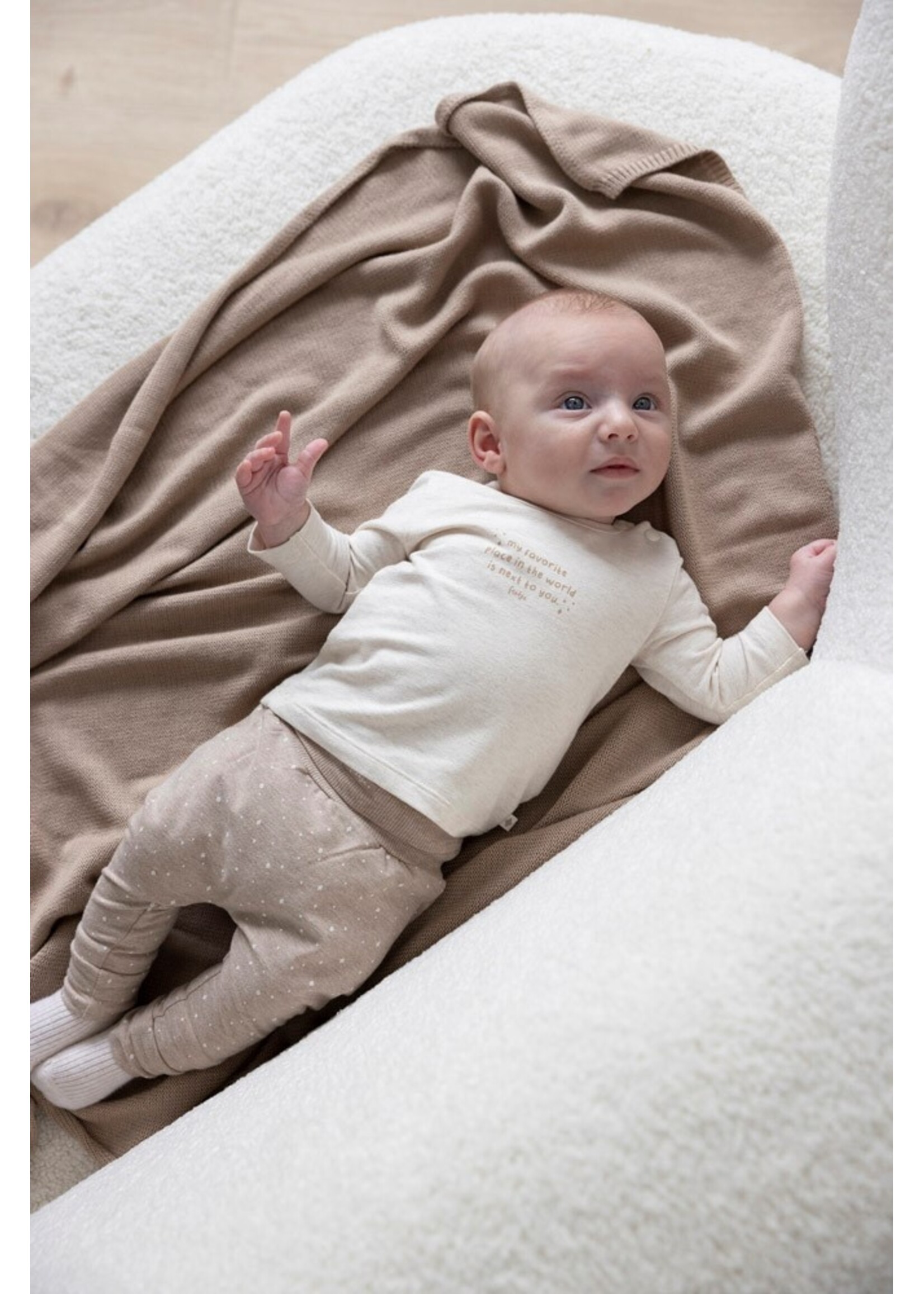 Feetje Shirt 51602277- roomwit gemelleerd